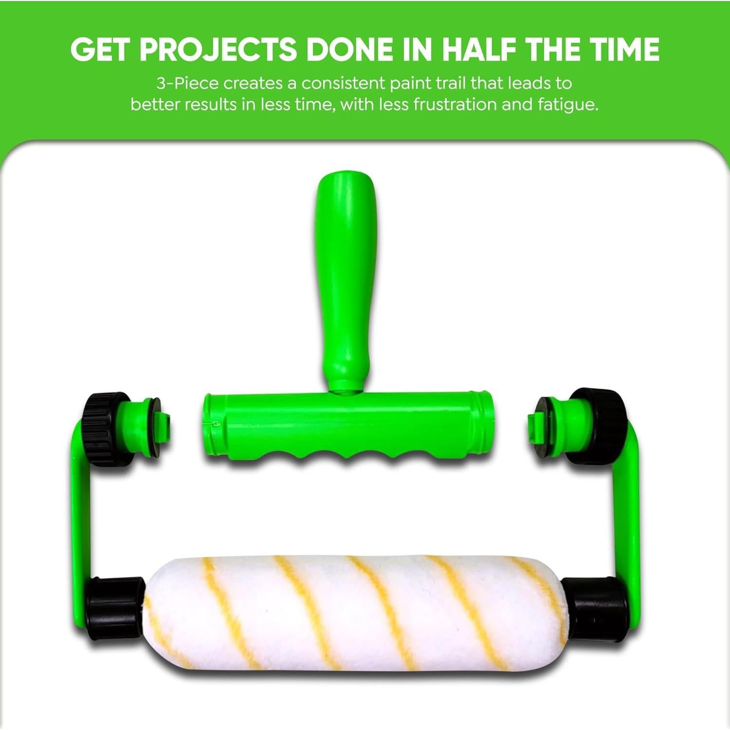 Rodillo de Pintura Ergonómico BetterGrip 9" con Mango Extensible