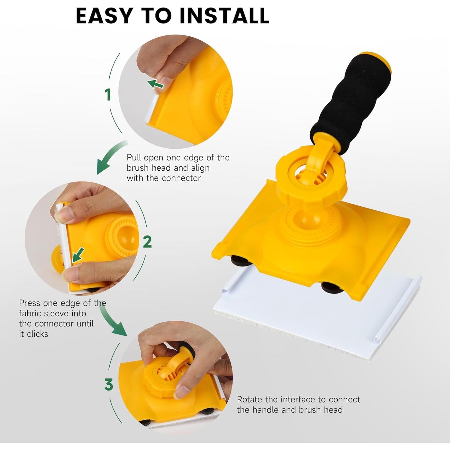 Pintura Edger Voomey 360° con 6 Almohadillas Reemplazables