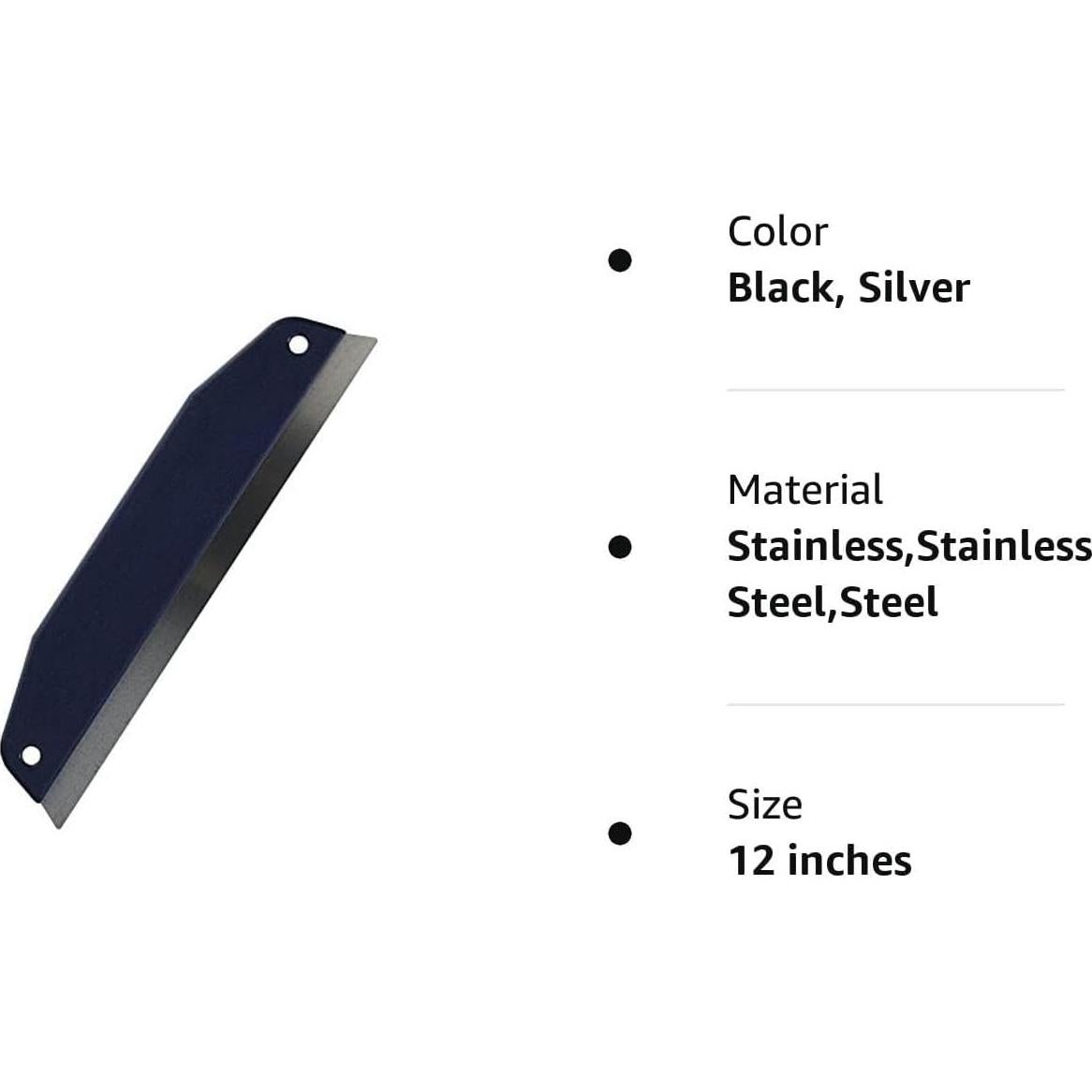 Guardia de Recorte de Pintura Edward Tools 30.48 cm Acero Inoxidable