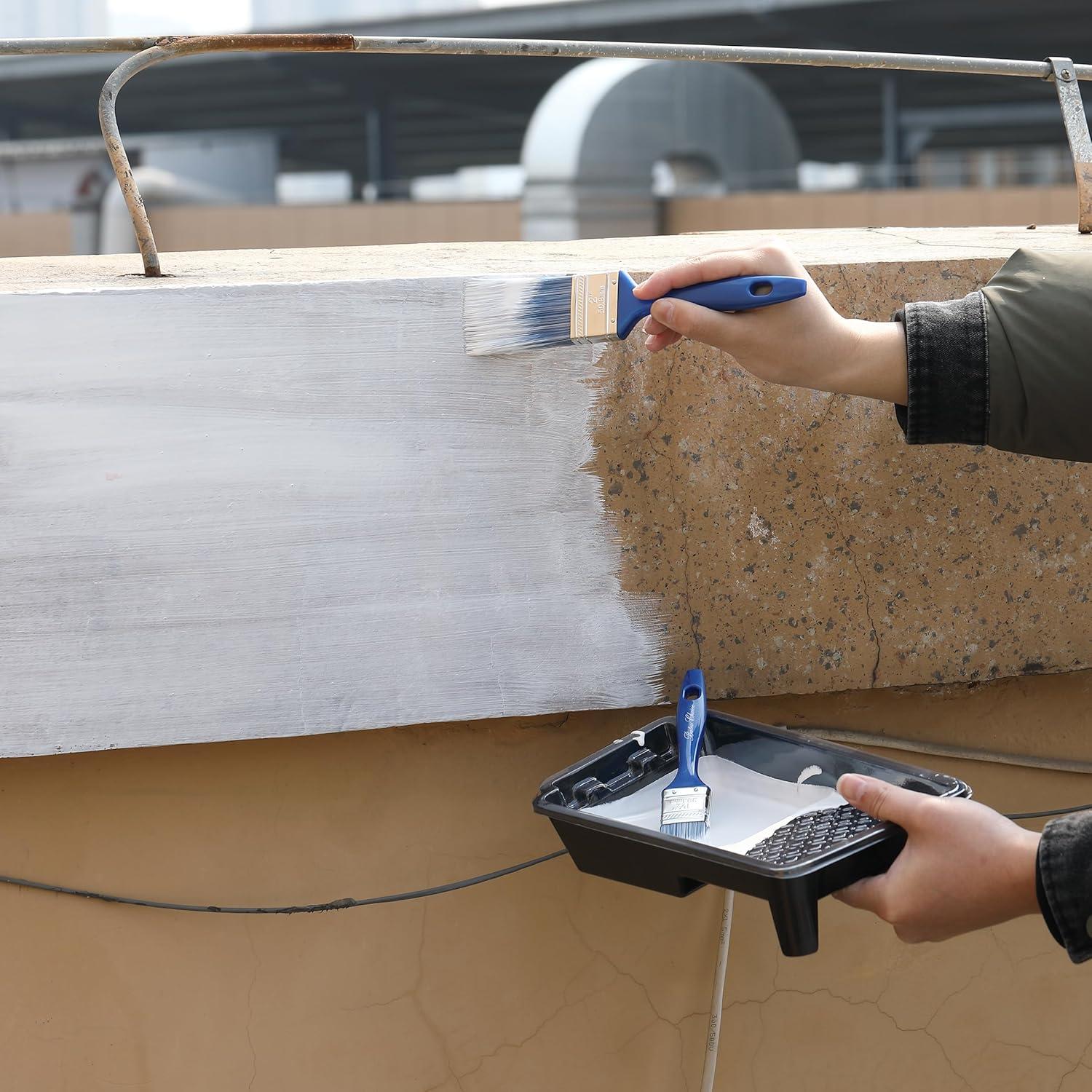 Juego de Brochas de Pintura Bates Choice - 5 Tamaños Ergonómicos