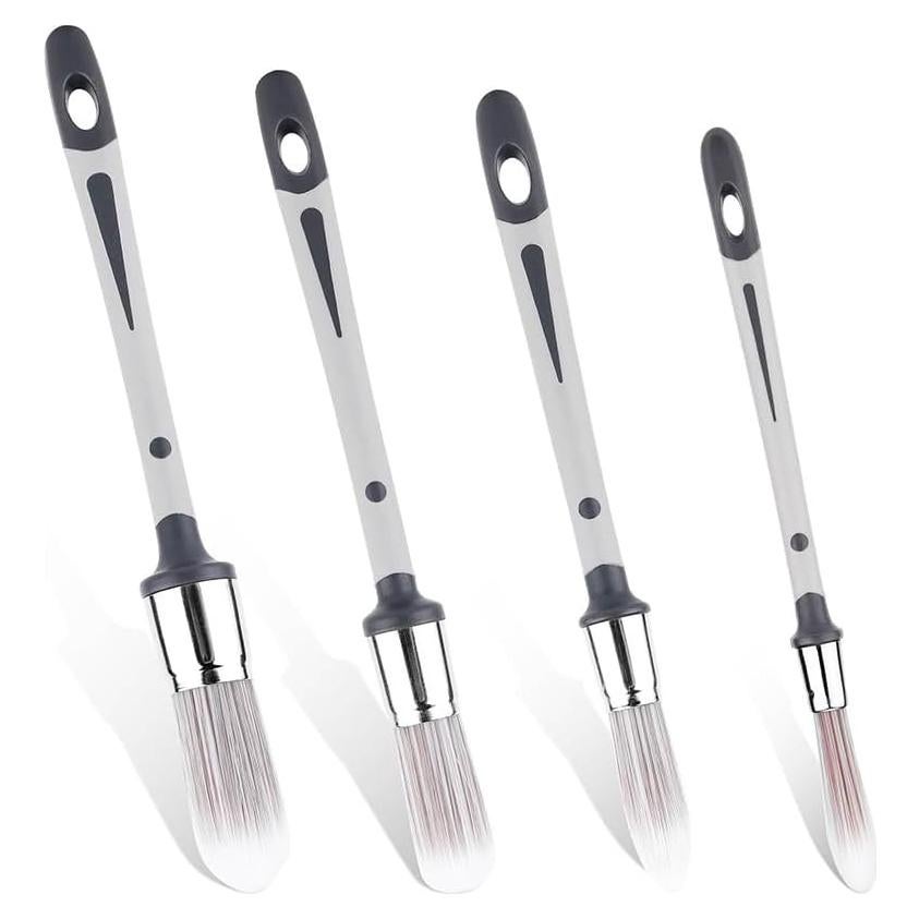 Paquete de 4 Pinceles de Pintura Dangjuacua - 1.02 a 2.29 cm