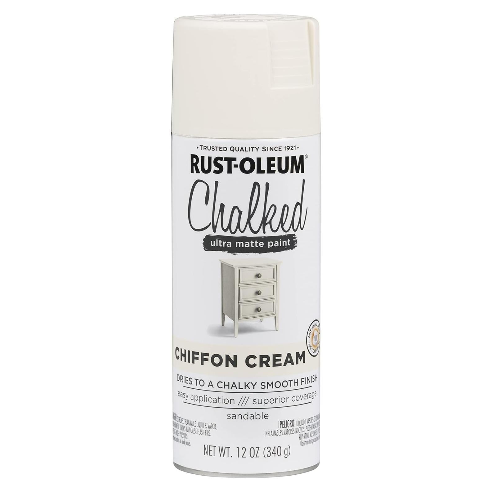 Pintura en Spray Ultra Mate Rust-Oleum Crema Chiffon 340g