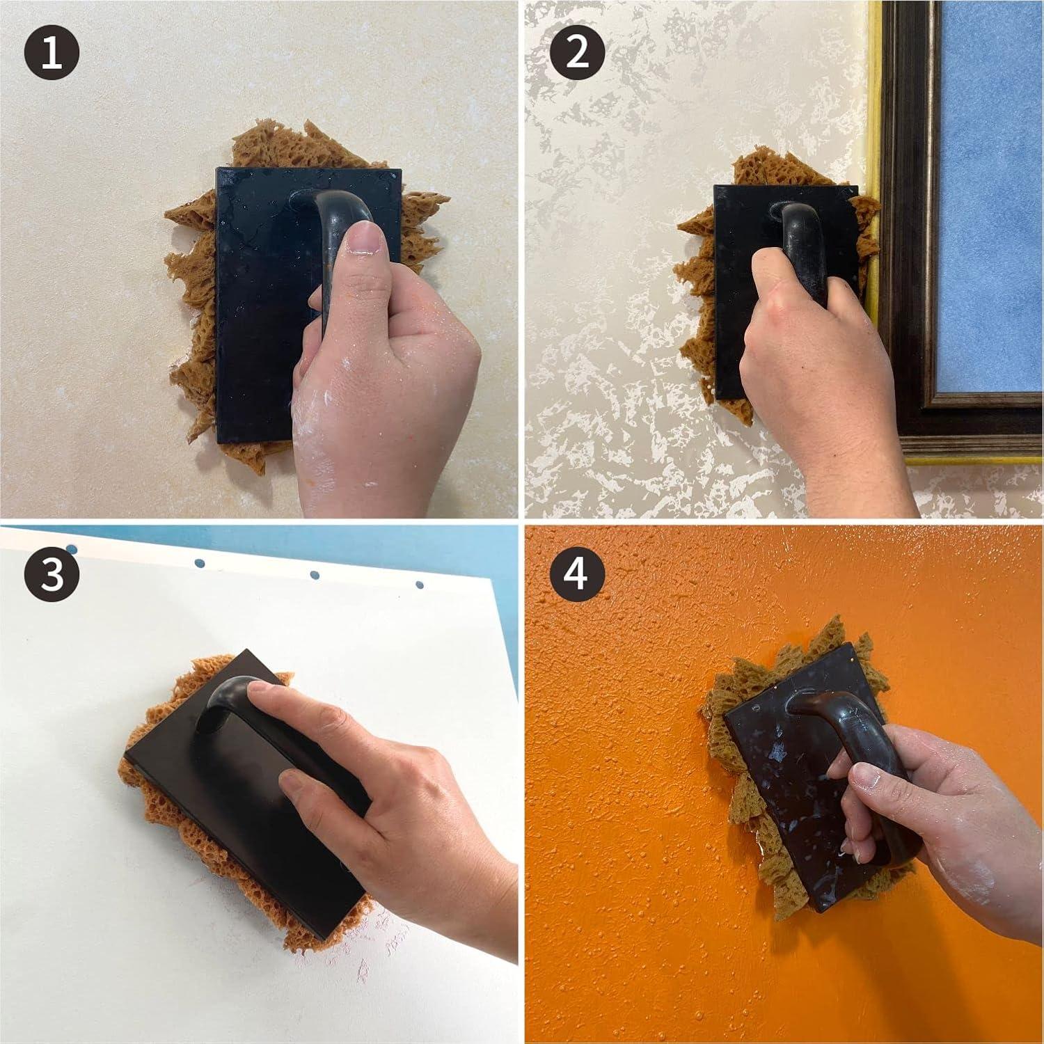 Rodillo de Pintura de Esponja Grande Hanroy para Paredes