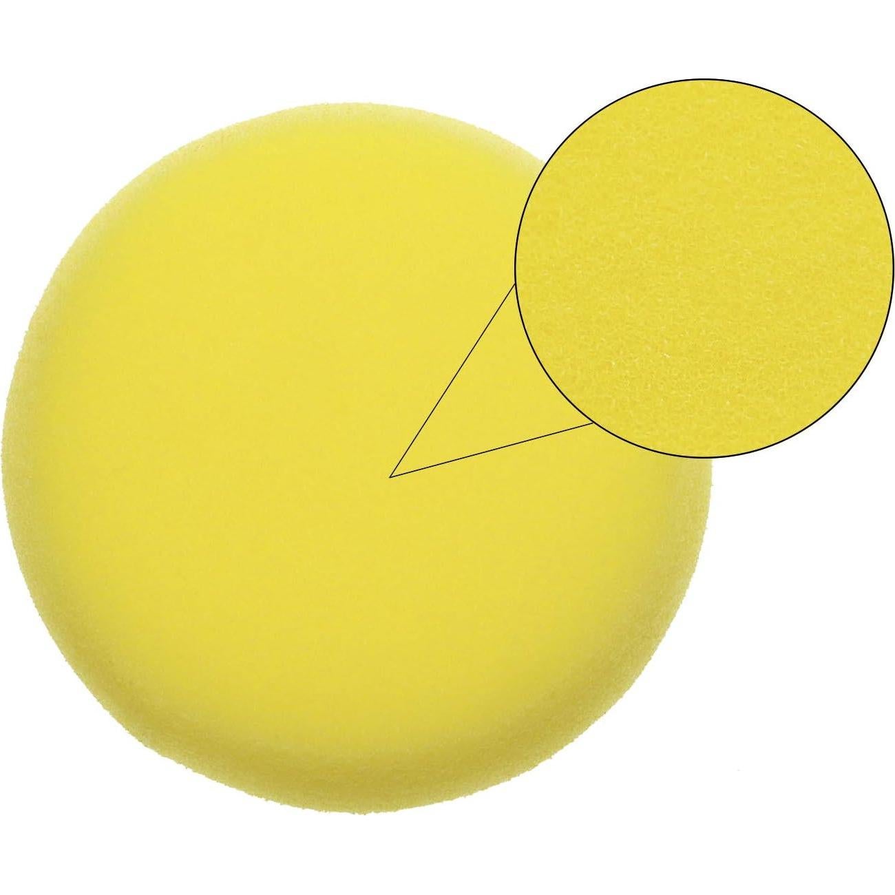 Esponjas Redondas Penta Angel 6pcs 7.5cm Amarillo para Pintura