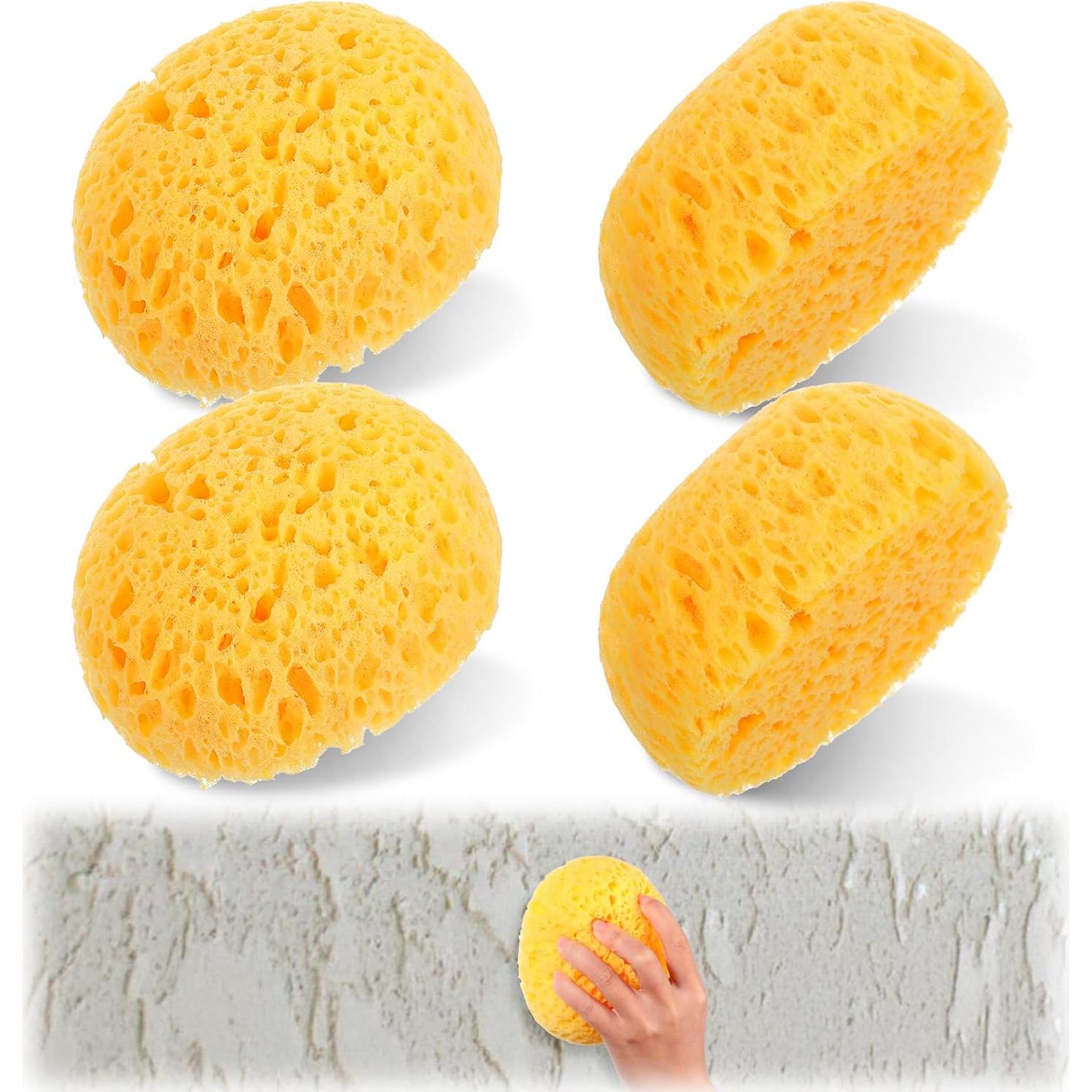 4 Esponjas de Textura Knockdown YBEATY para Paredes y Techo