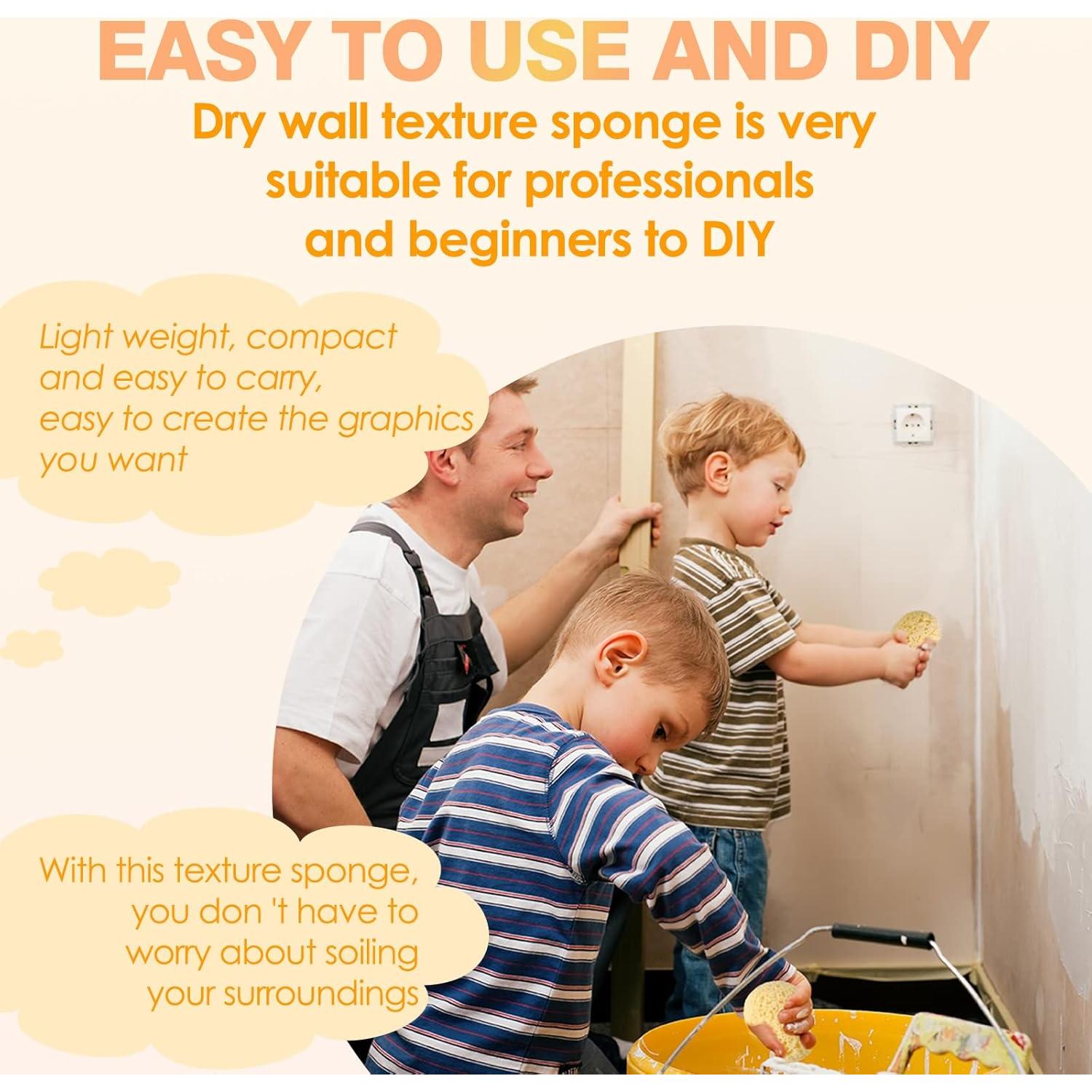 Esponjas Texturizadas UAIAGM para Pintura DIY - 2 Piezas