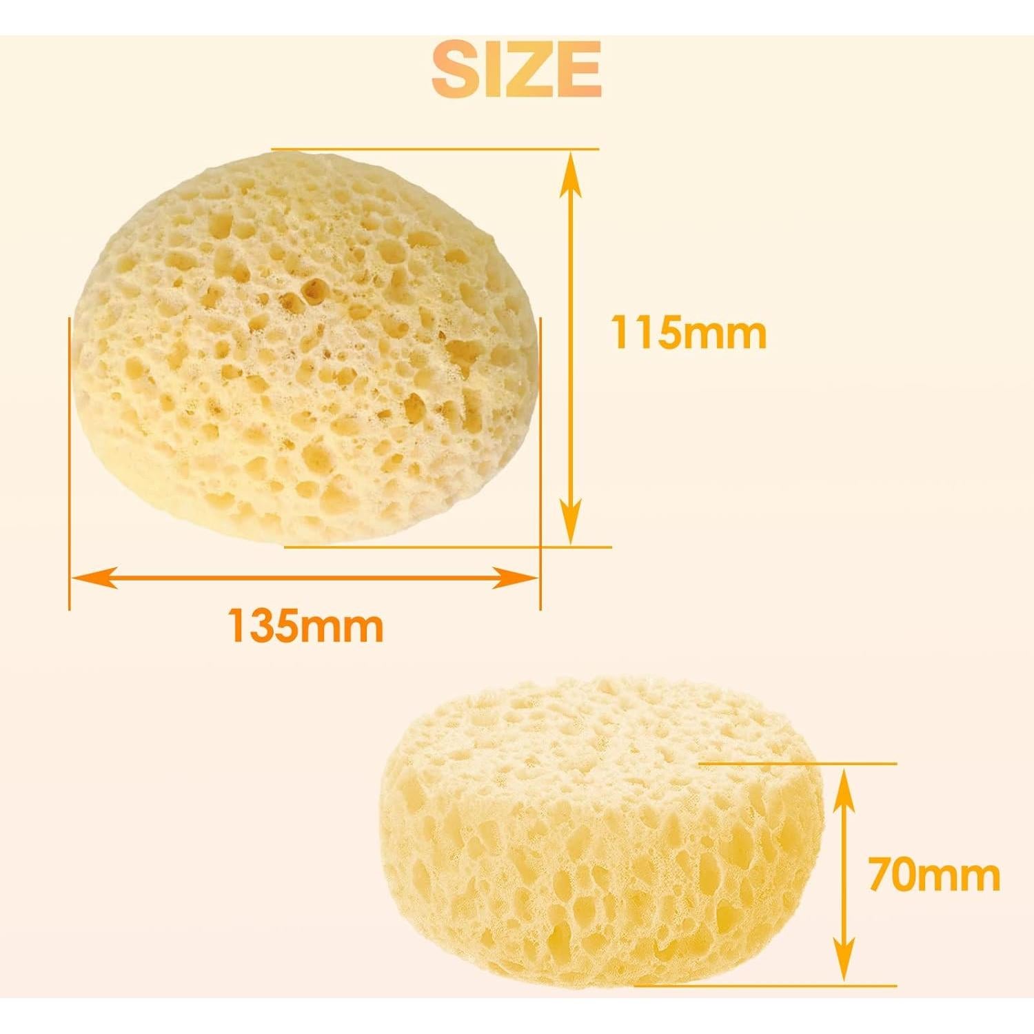 Esponjas Texturizadas UAIAGM para Pintura DIY - 2 Piezas