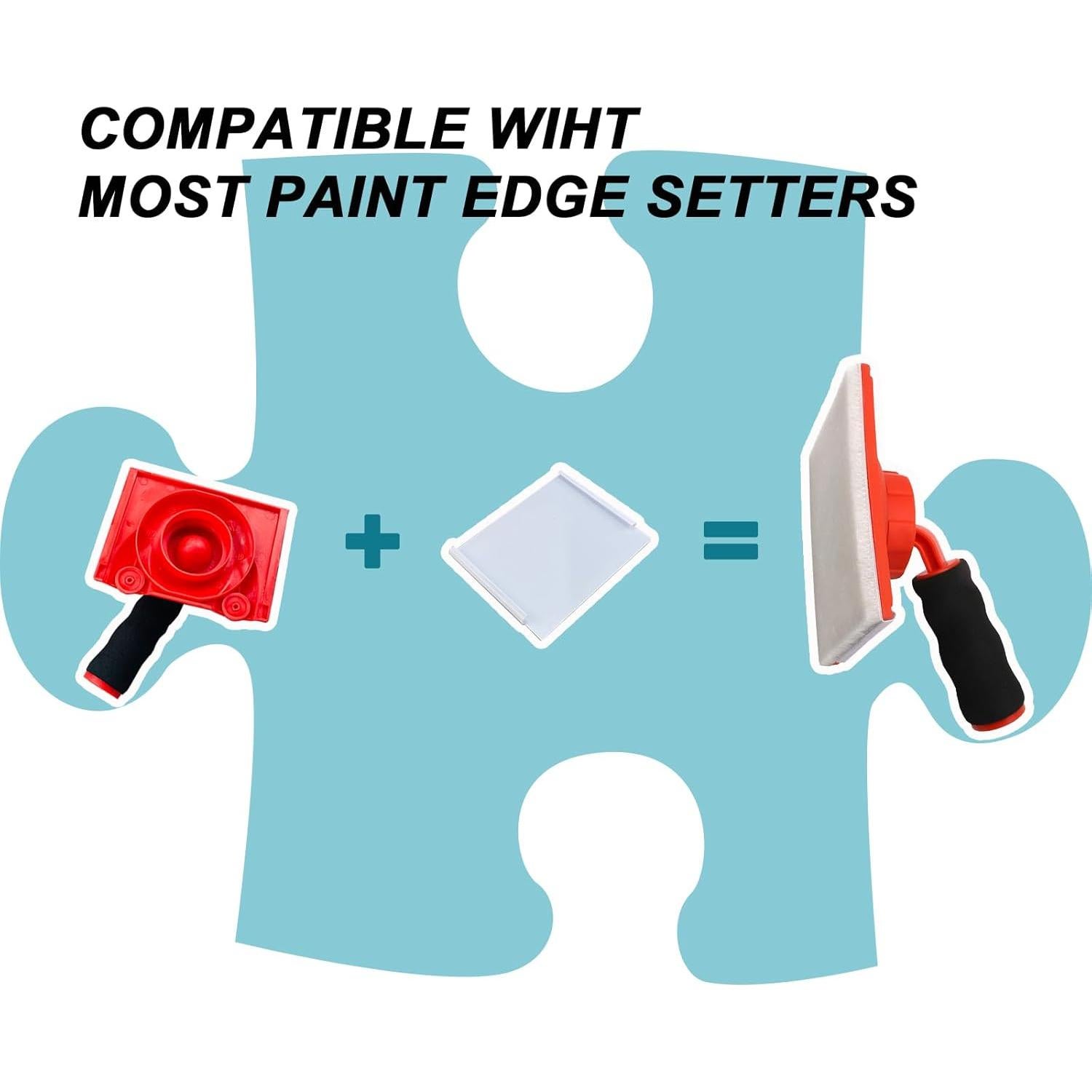 Juego de 4 Almohadillas de Reemplazo para Pintura DIQQHI