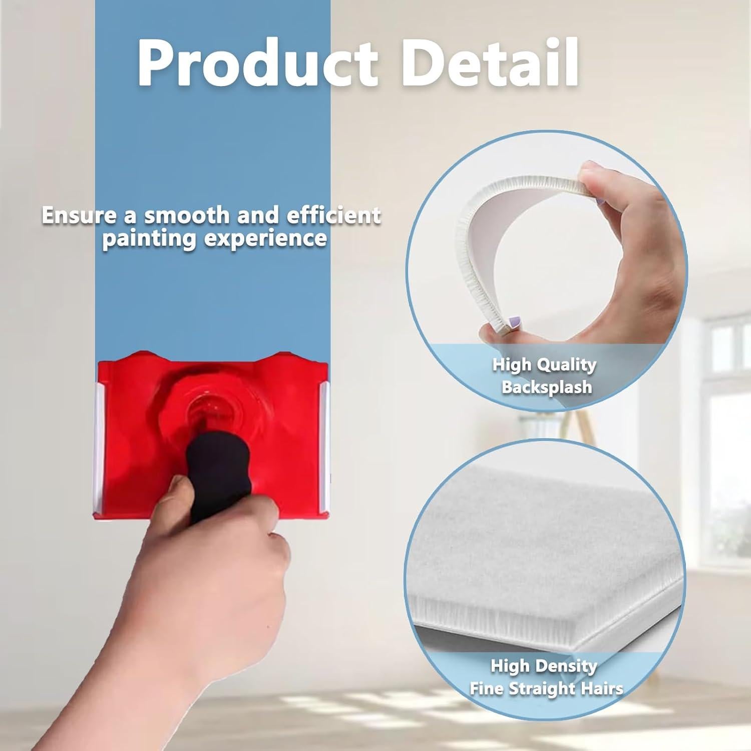 Almohadillas de Reemplazo para Bordes de Pintura - 2 Piezas