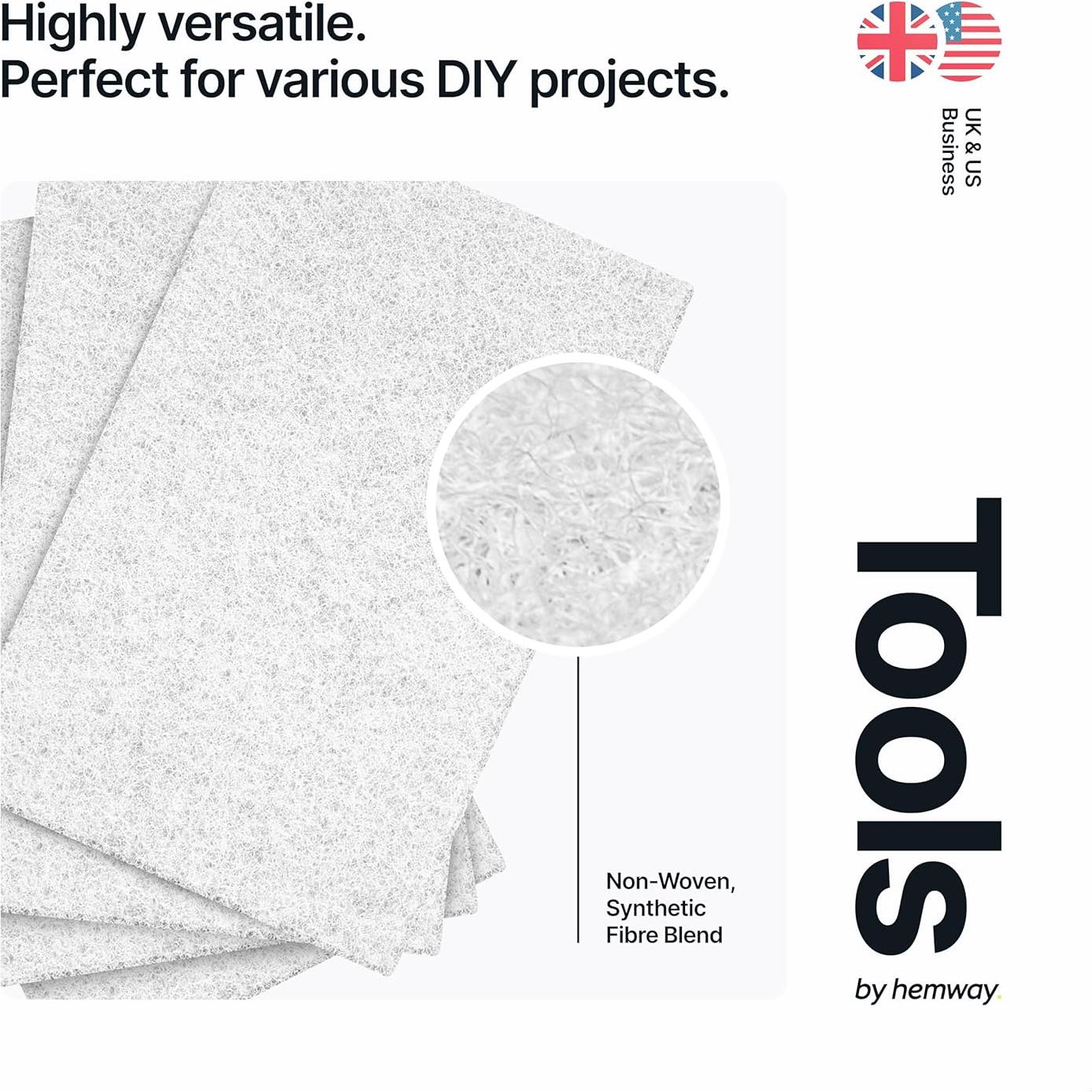 Almohadillas de Pulido de Pintura Hemway - 2 Unidades Blancas