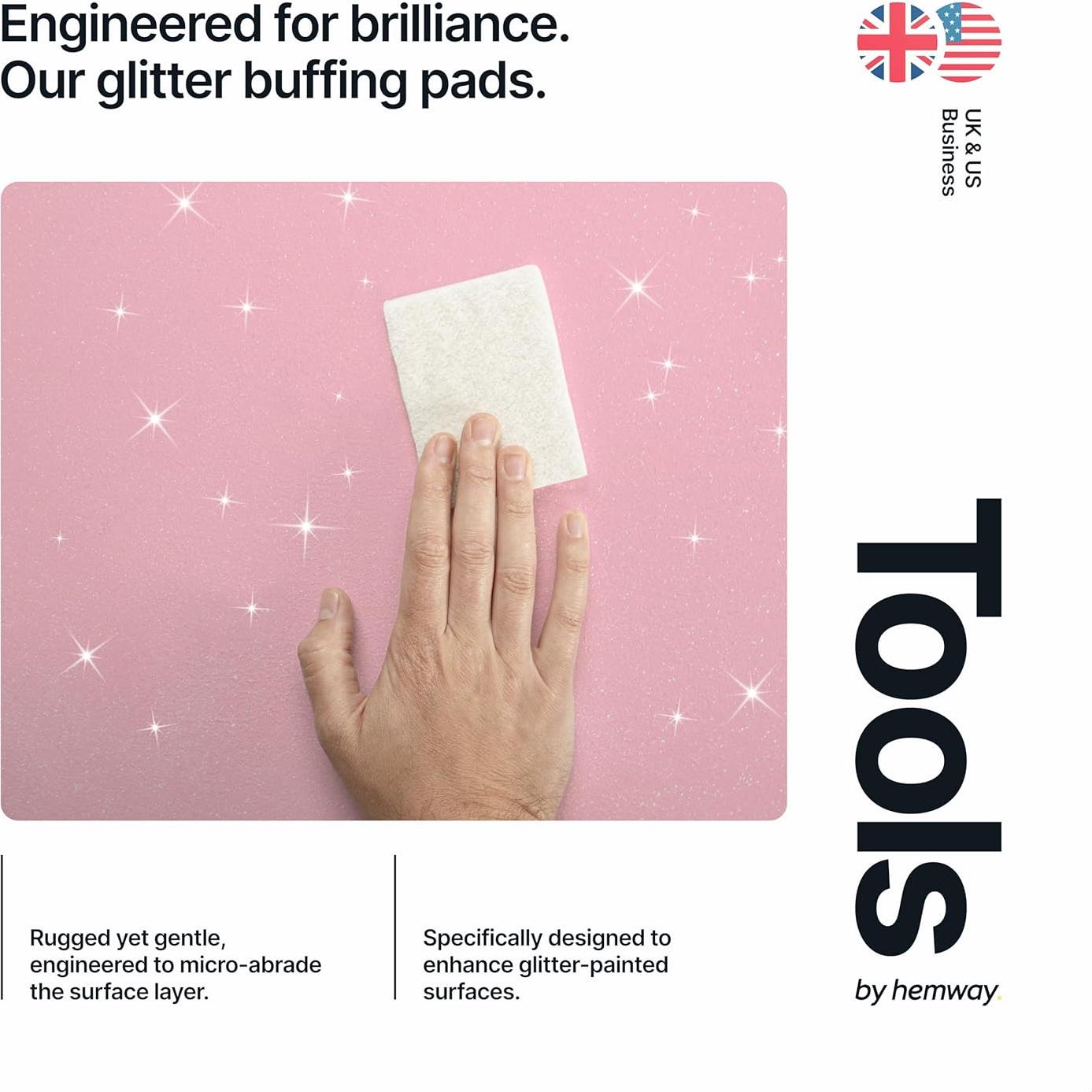 Almohadillas de Pulido de Pintura Hemway - 2 Unidades Blancas