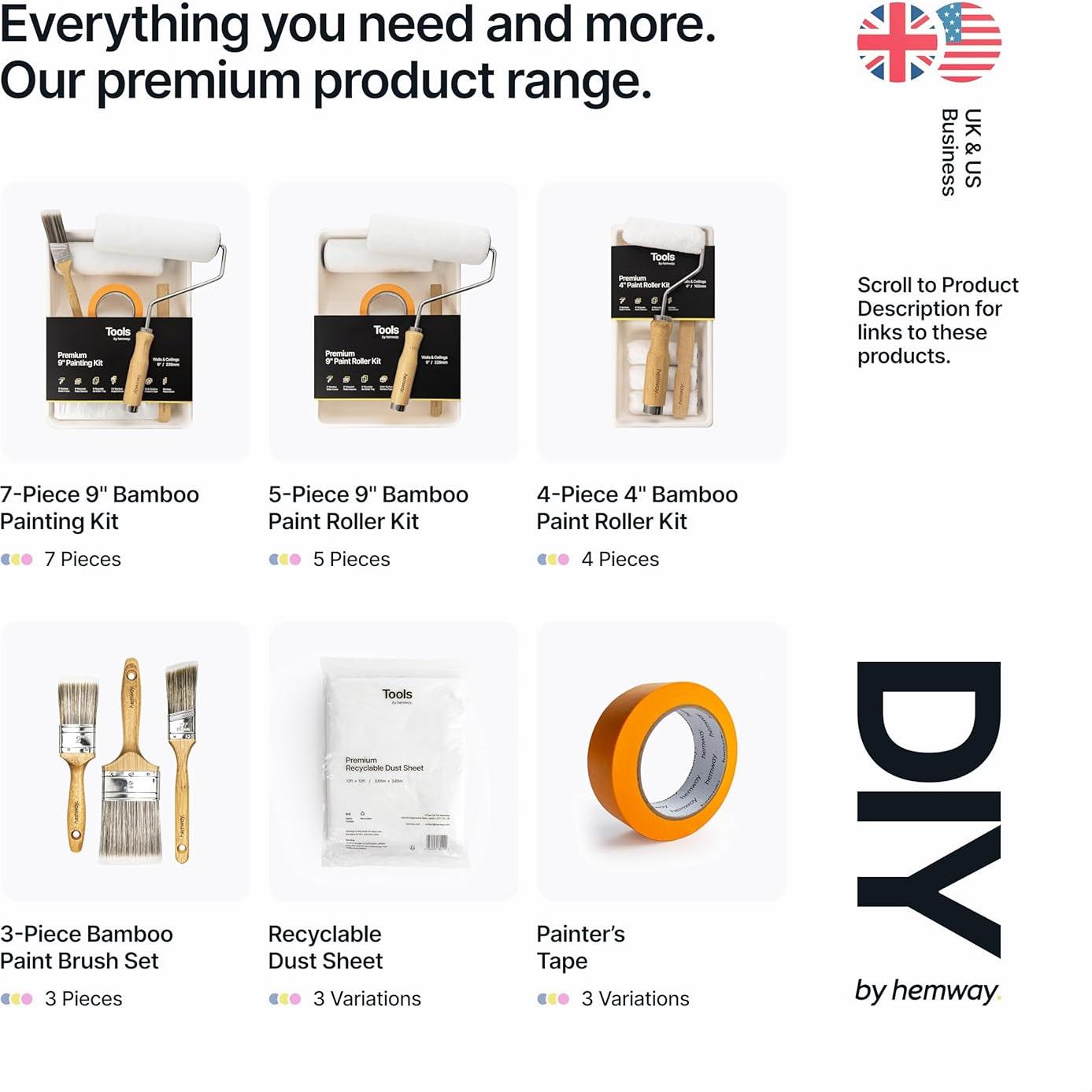 Almohadillas de Pulido de Pintura Hemway - 2 Unidades Blancas