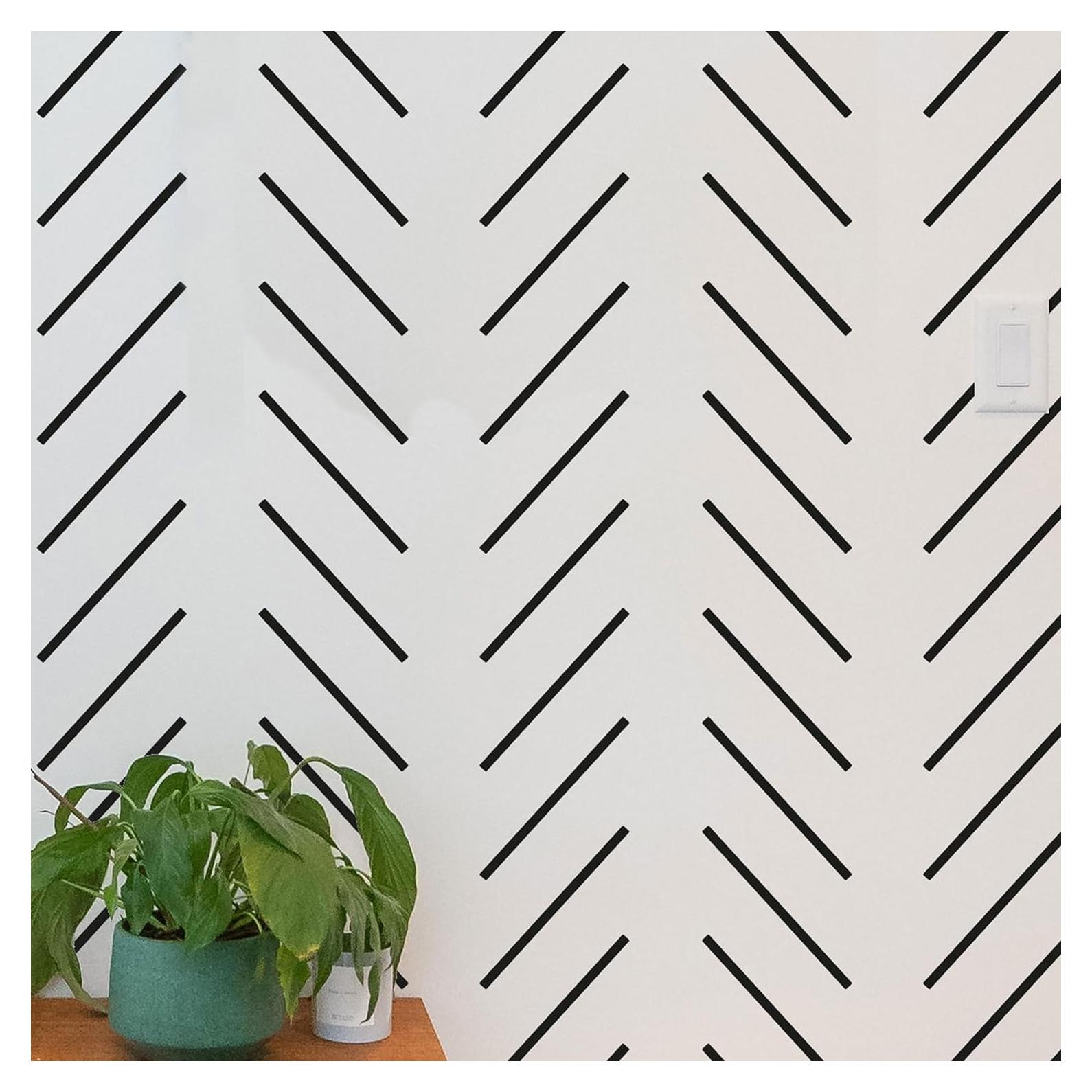 Plantilla de Pared XL PINKIPO 101.6x40.6 cm Geométrica