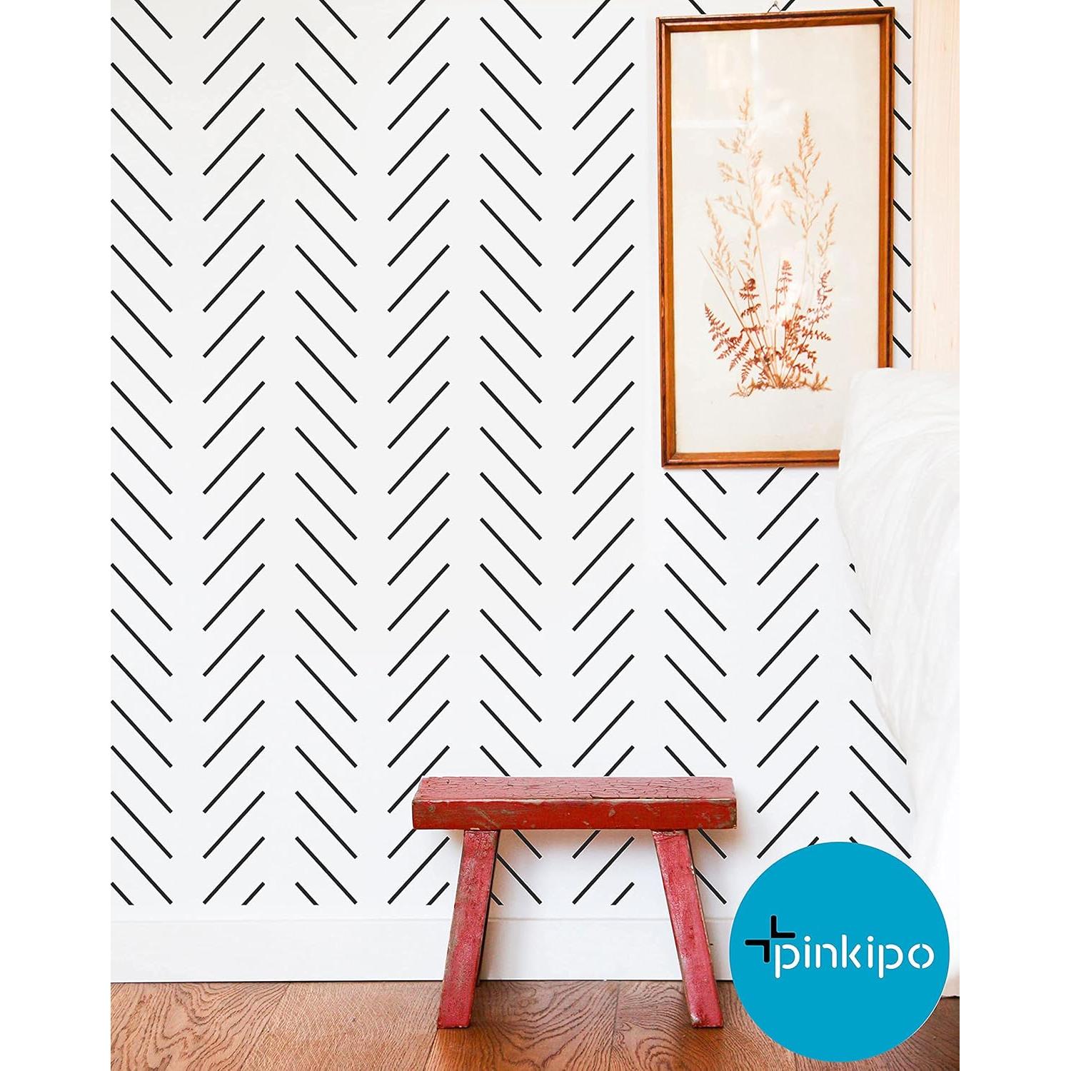 Plantilla de Pared XL PINKIPO 101.6x40.6 cm Geométrica