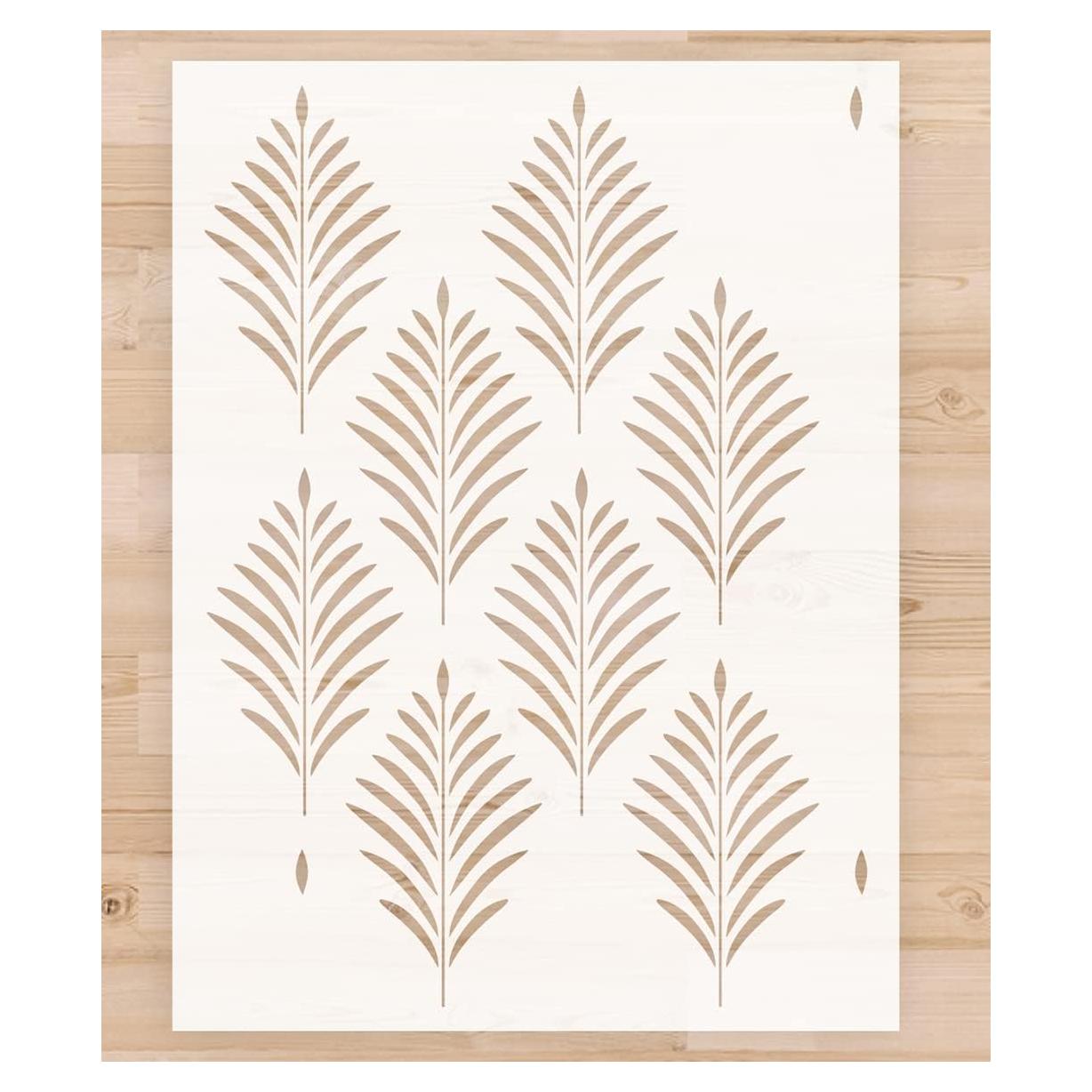 Plantilla de Esténcil de Pared CELAENO Fern 30.48x40.64 cm