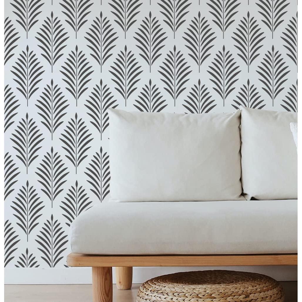 Plantilla de Esténcil de Pared CELAENO Fern 30.48x40.64 cm