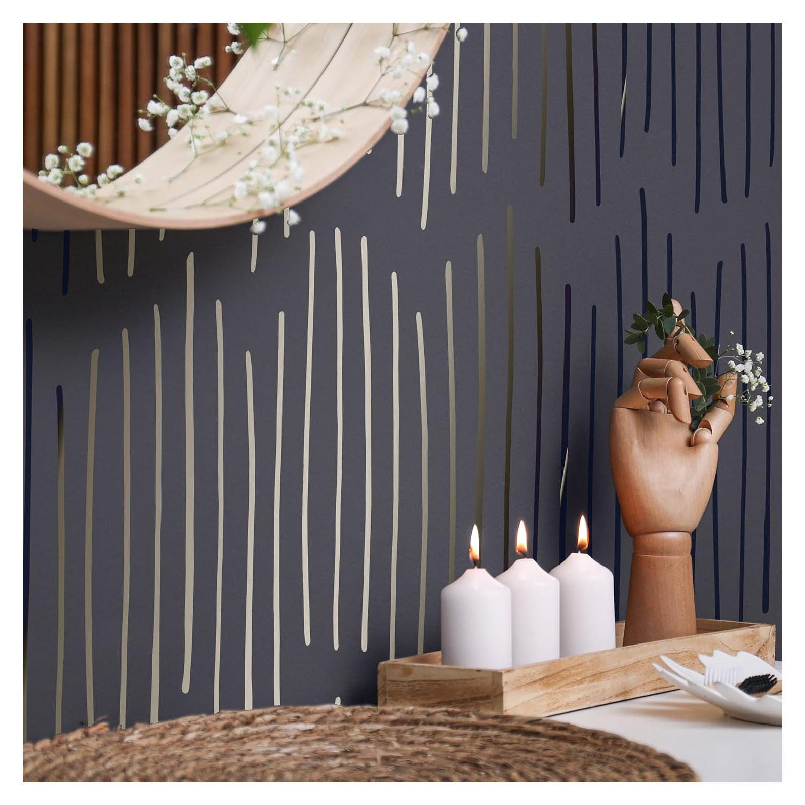 Plantillas Geométricas para Pintar STENCILIT - 2 Piezas 99x60 cm