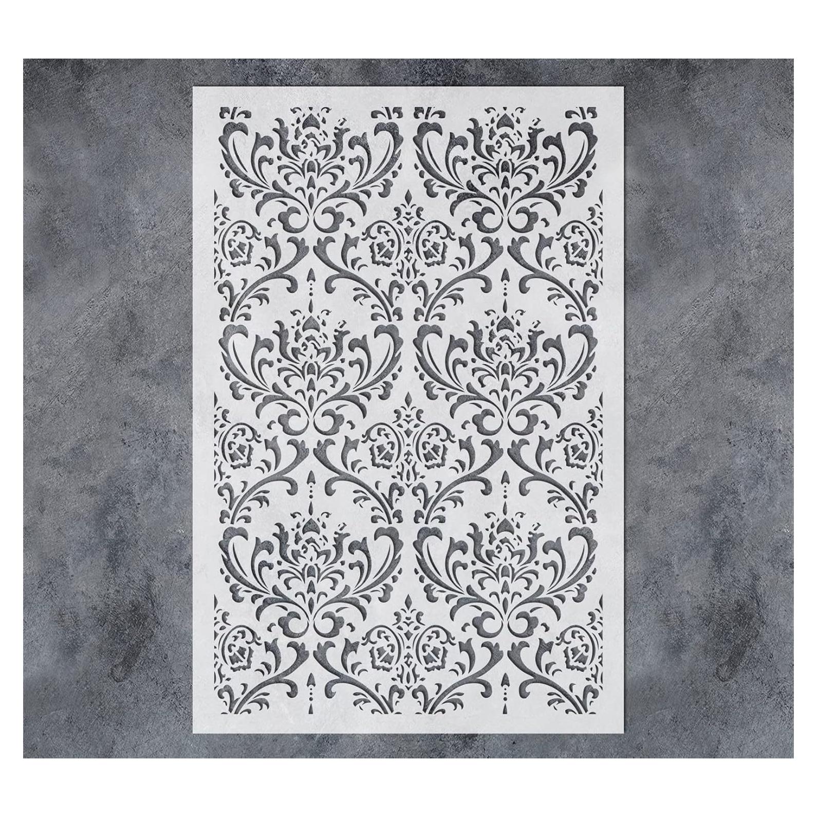 Plantilla de Pared Damask GSS Designs 40.64x60.96cm DIY