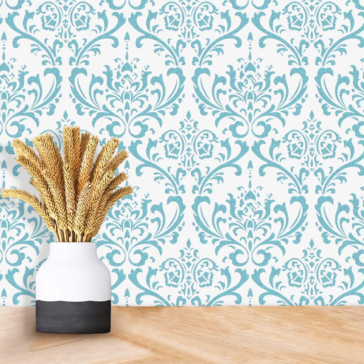 Plantilla de Pared Damask GSS Designs 40.64x60.96cm DIY