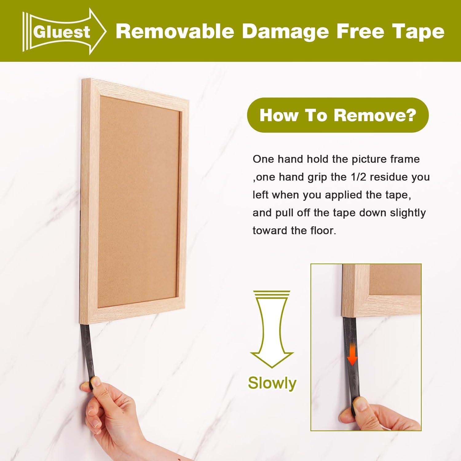 Cinta Doble Cara Gluest 10 mm x 5 m Alta Resistencia Removible