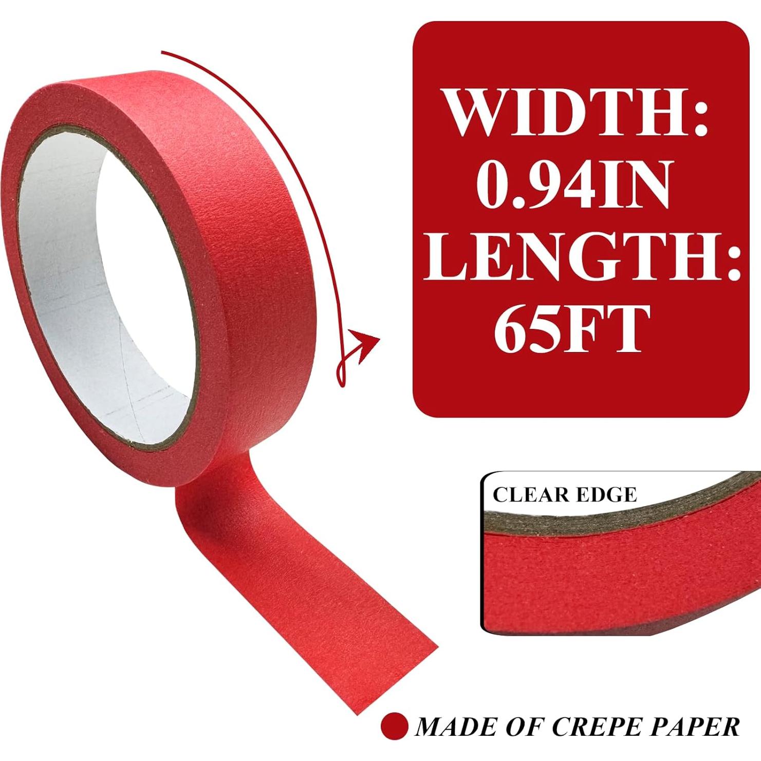 Cinta de Pintores Multicolor Smaring 9 Rollos 2.39cm x 20.12m