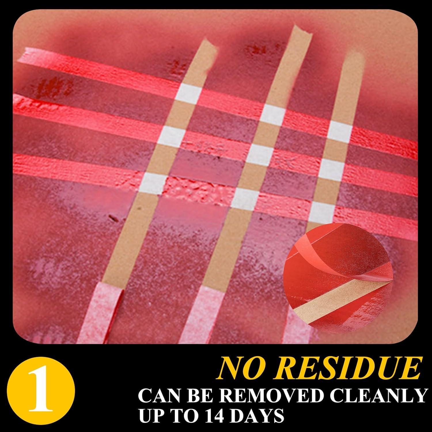 Cinta de Pintores Multicolor Smaring 9 Rollos 2.39cm x 20.12m