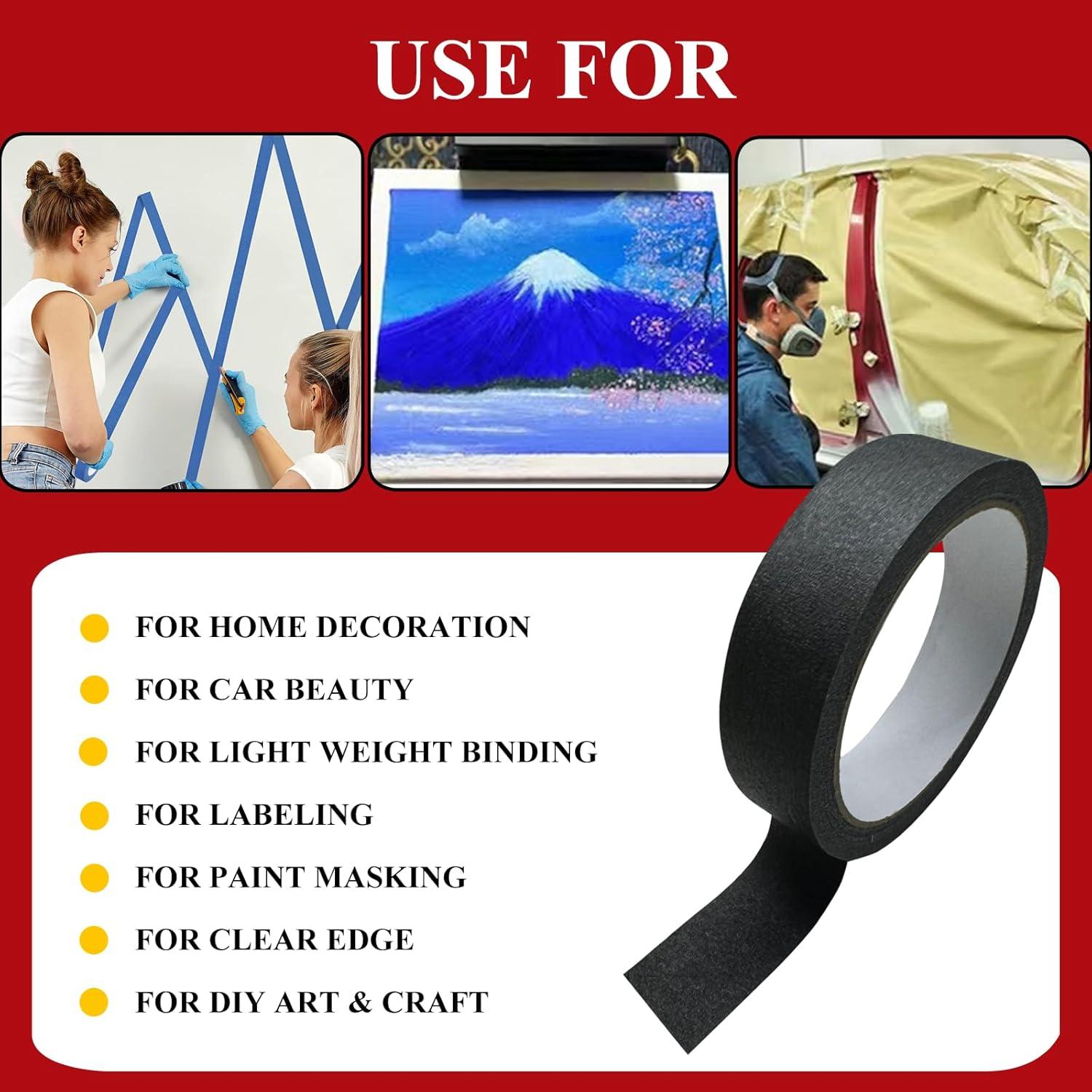 Cinta de Pintores Multicolor Smaring 9 Rollos 2.39cm x 20.12m