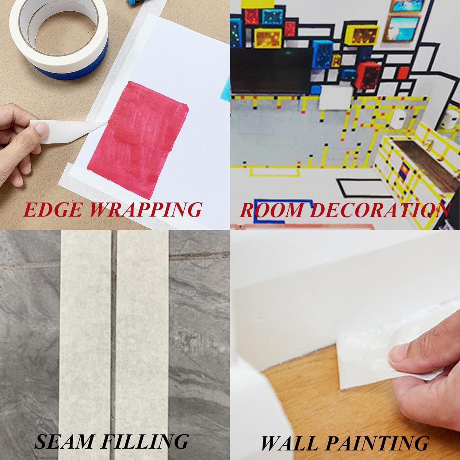 Cinta de Pintores Multicolor Smaring 9 Rollos 2.39cm x 20.12m