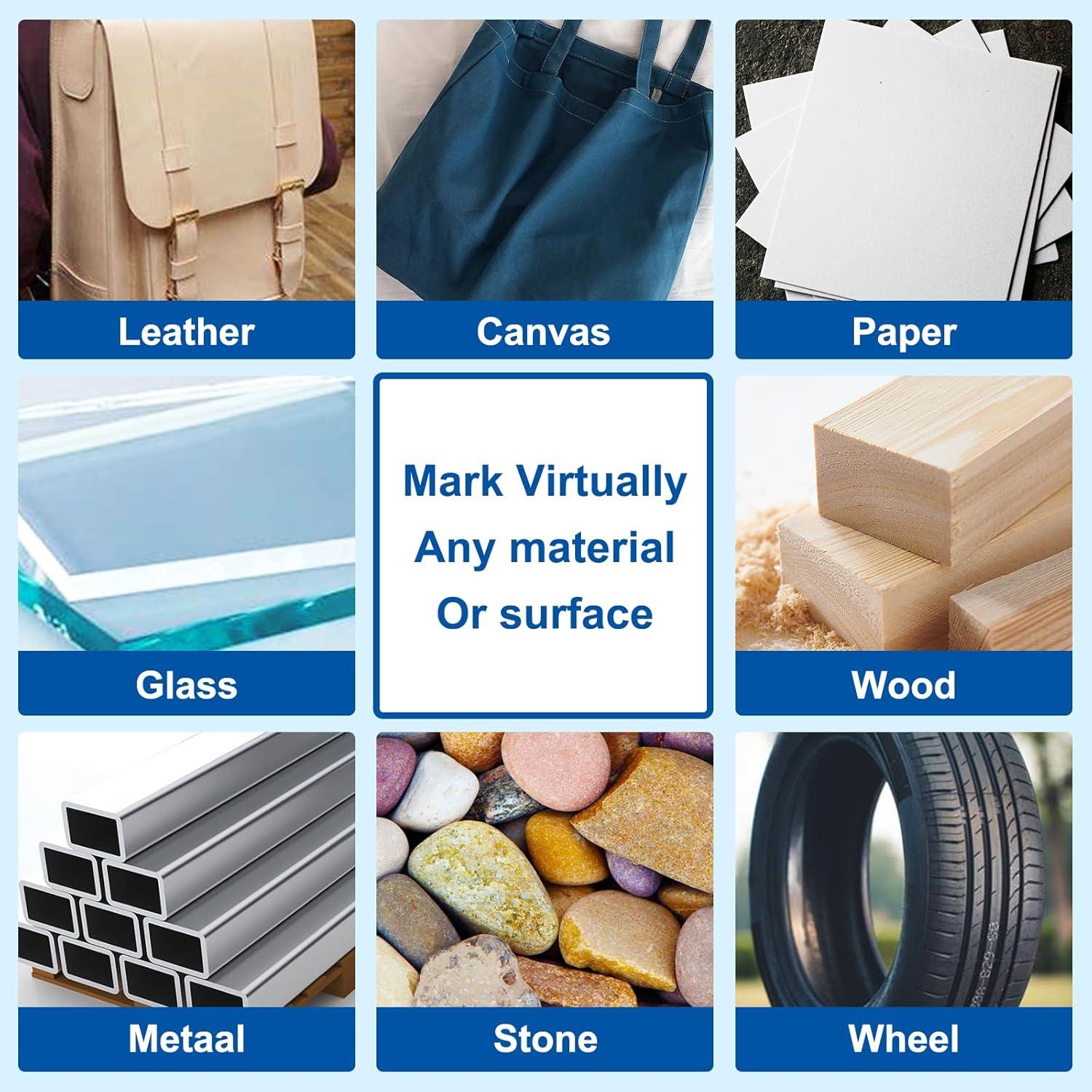 Marcadores de Pintura Sipa Jumbo Negro 2 Unidades Punta Chisel