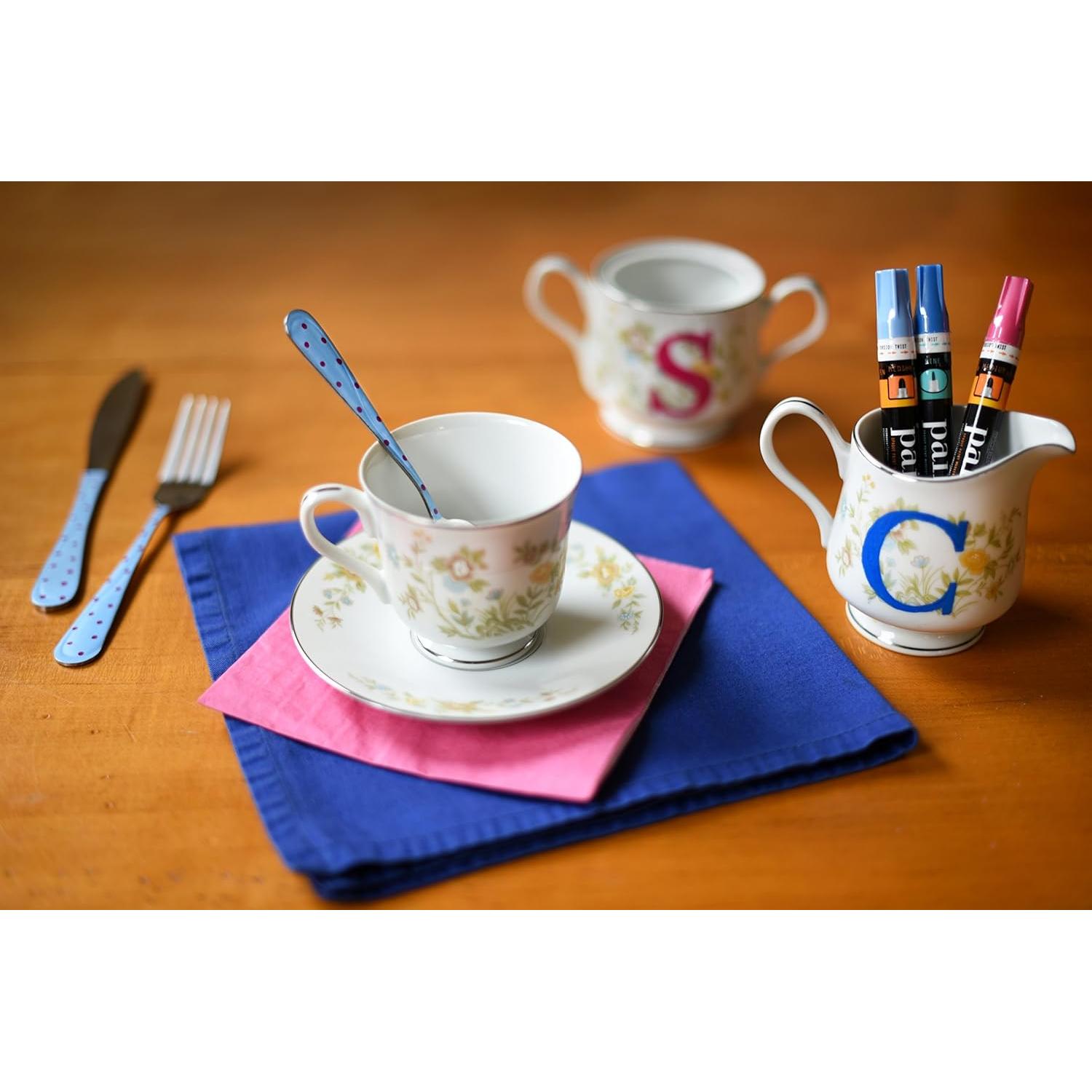 Marcador de Pintura Acrílica Elmer's Blanco Punta Cincel 1 Unidad