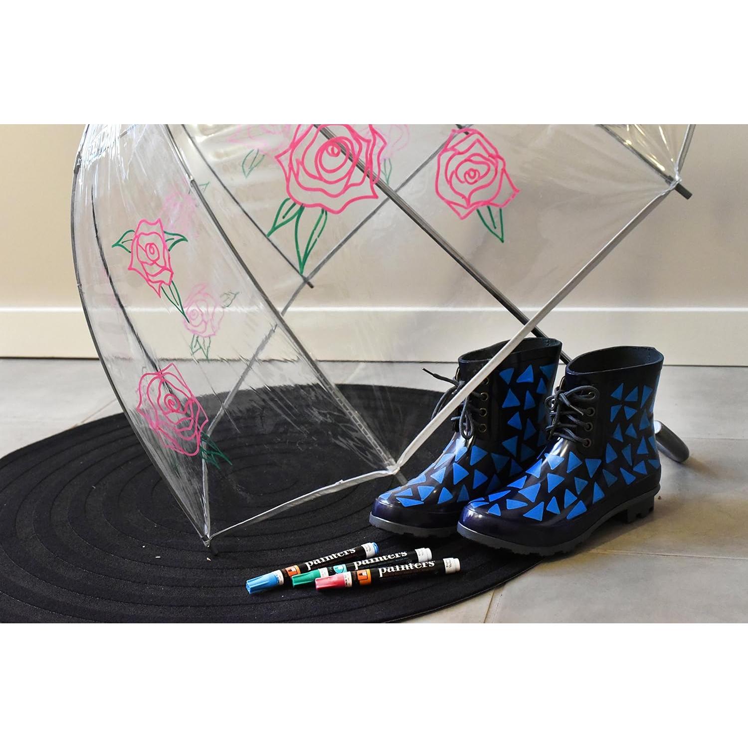 Marcador de Pintura Acrílica Elmer's Blanco Punta Cincel 1 Unidad