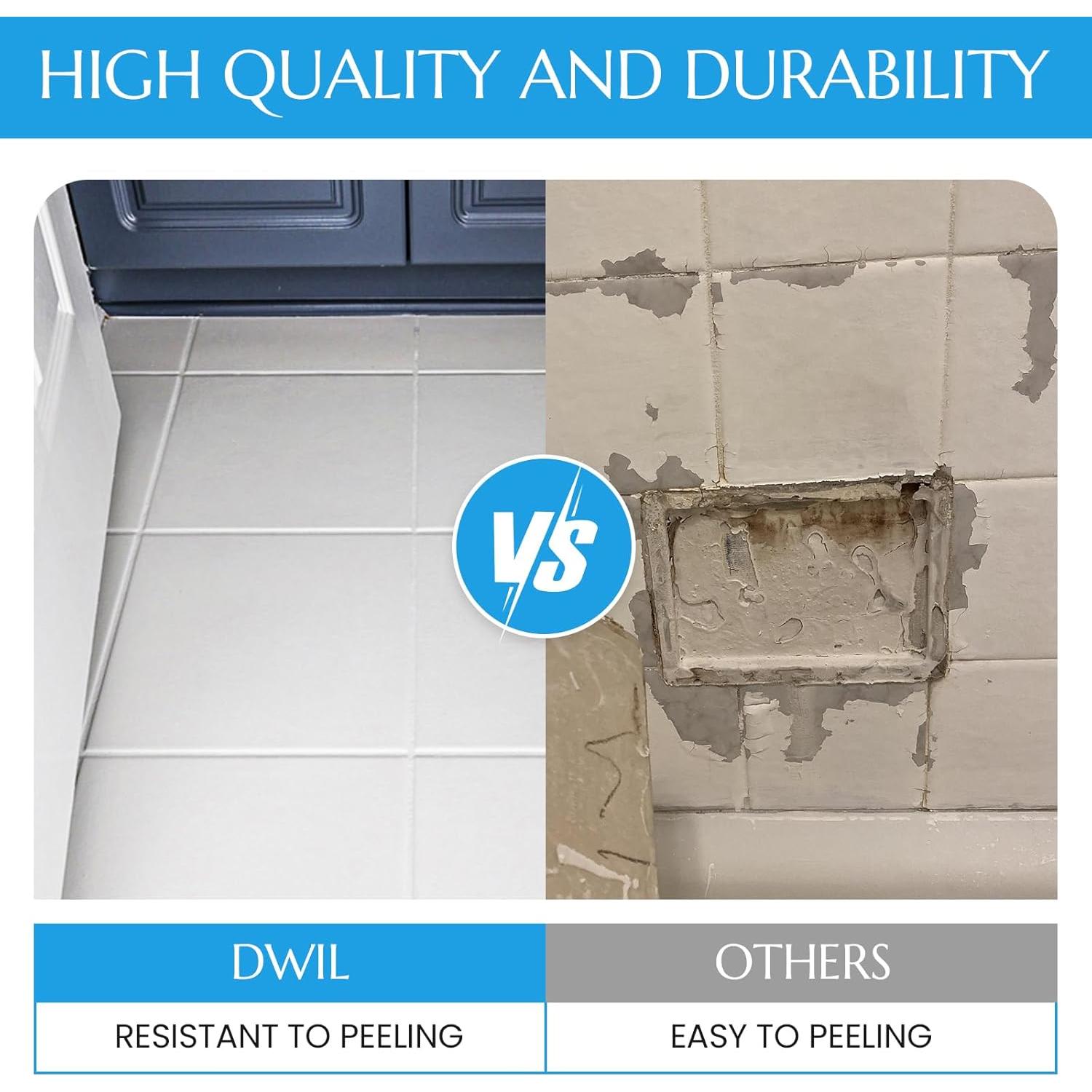 Pintura para Azulejos DWIL 33 oz Semibrillante Blanca - Secado Rápido