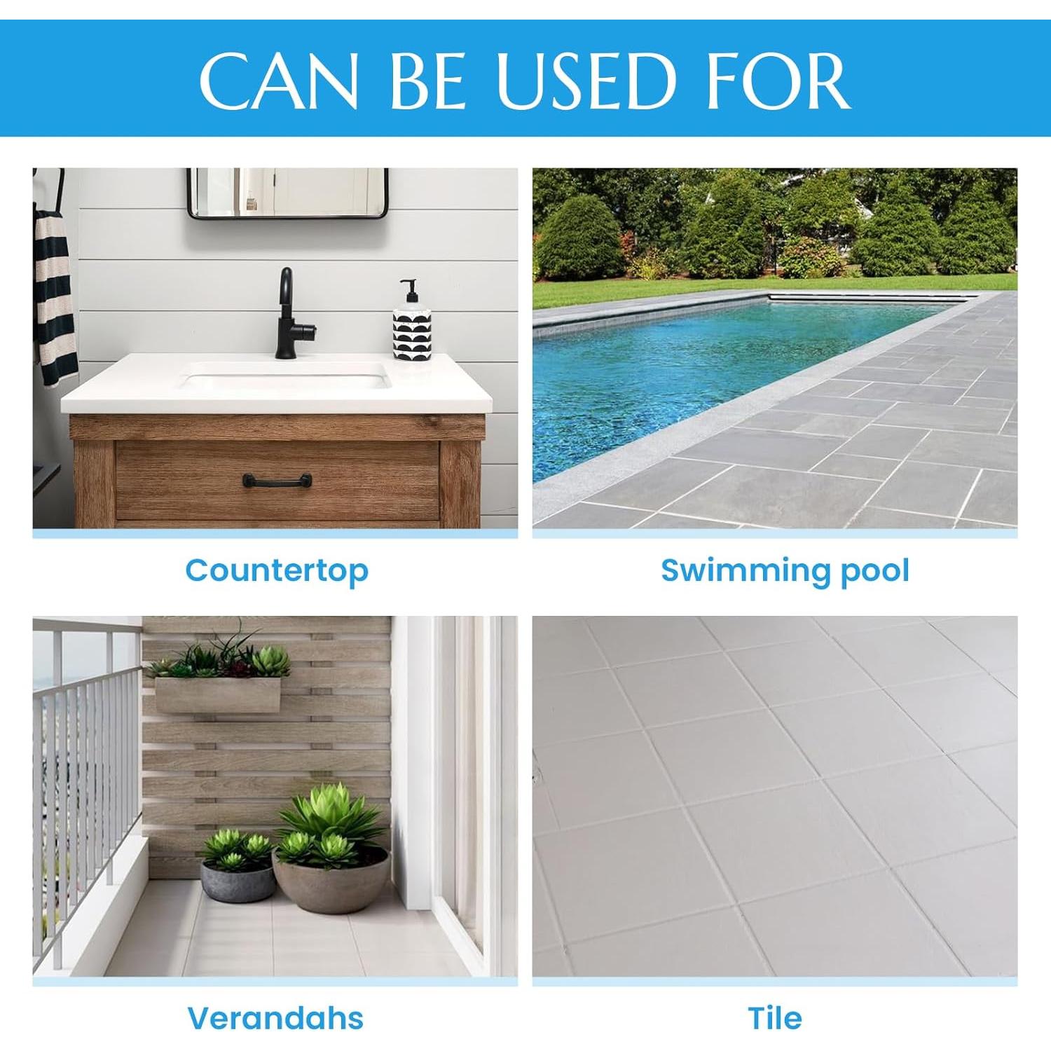 Pintura para Azulejos DWIL 33 oz Semibrillante Blanca - Secado Rápido