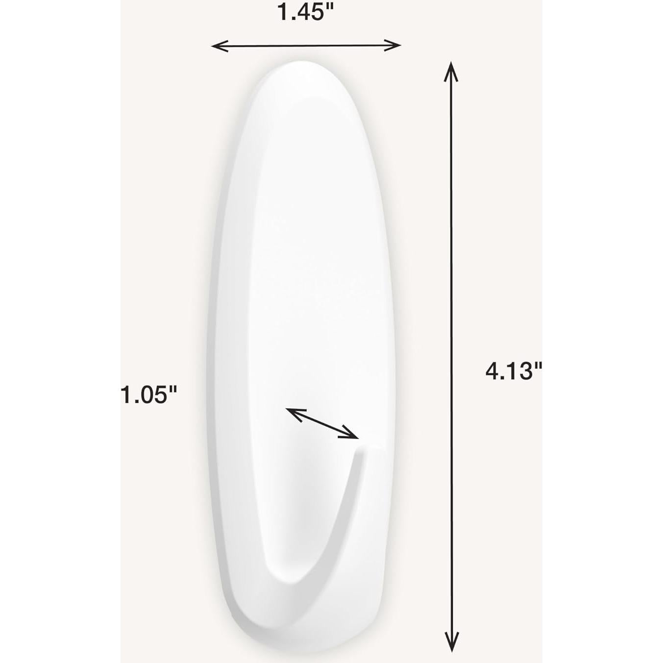 Gancho de Pared Adhesivo FrogTape reMOVEables Blanco 2.27 kg