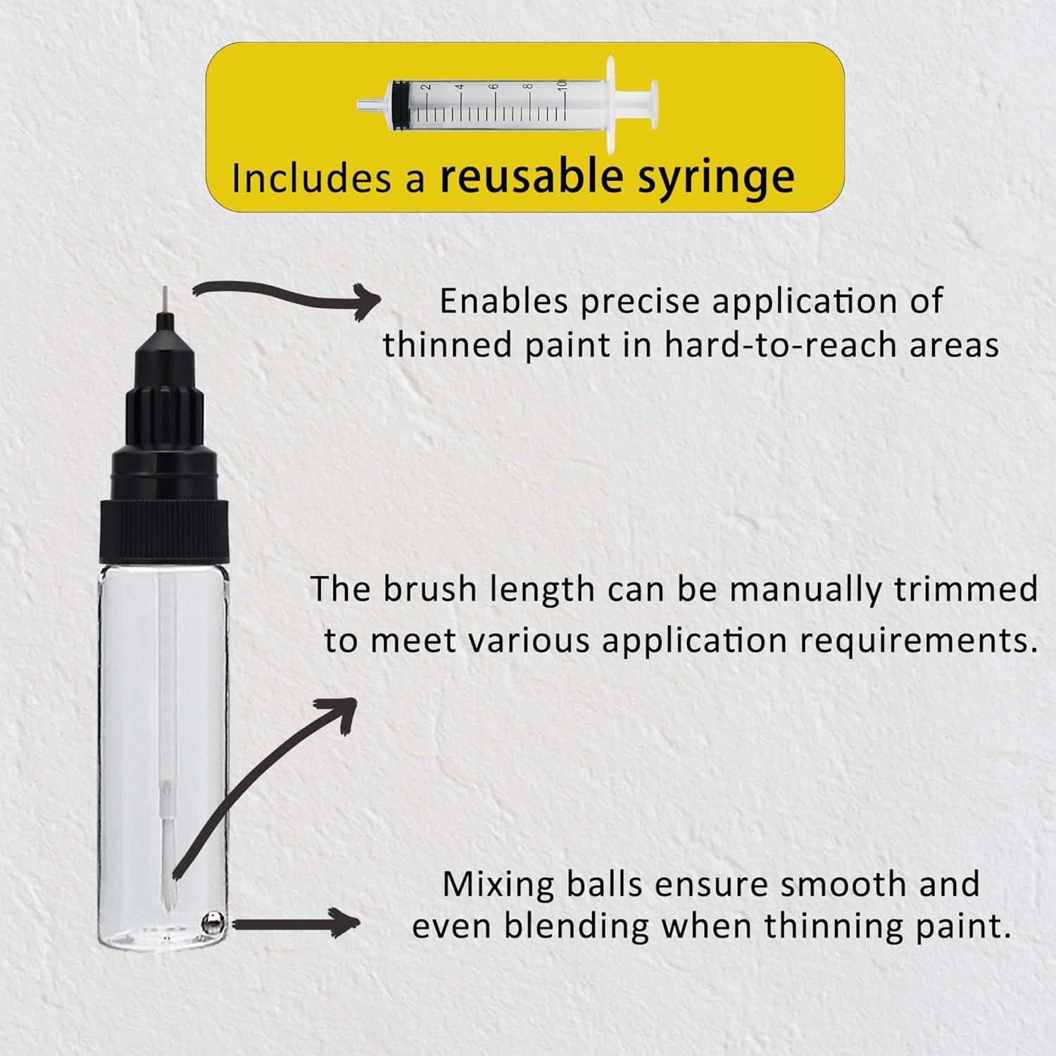 Bolígrafos de Pintura Reutilizables Genérico 20ml Paquete de 3