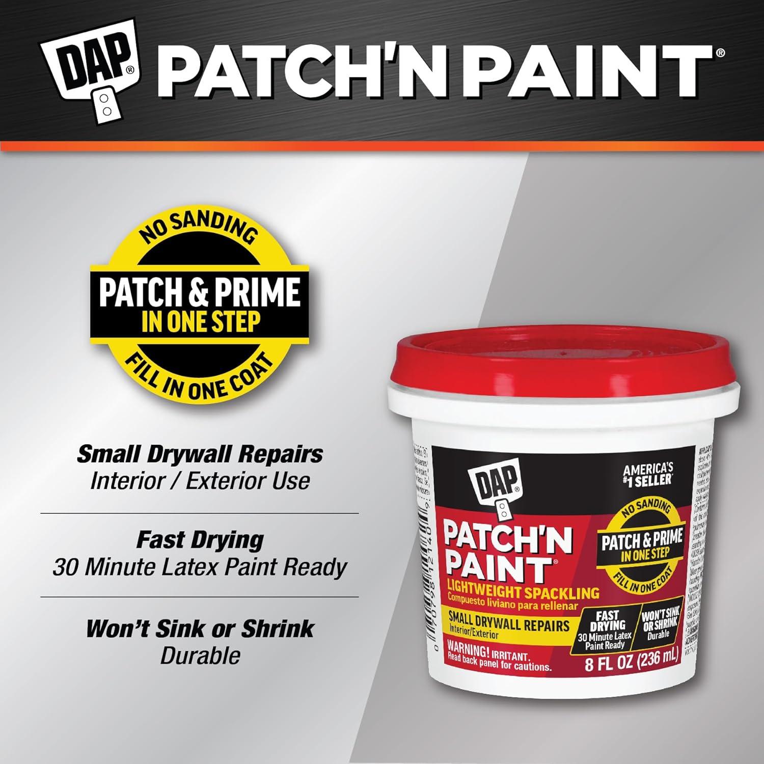 DAP Patch-N-Paint Spackling Ligero 227 g Blanco
