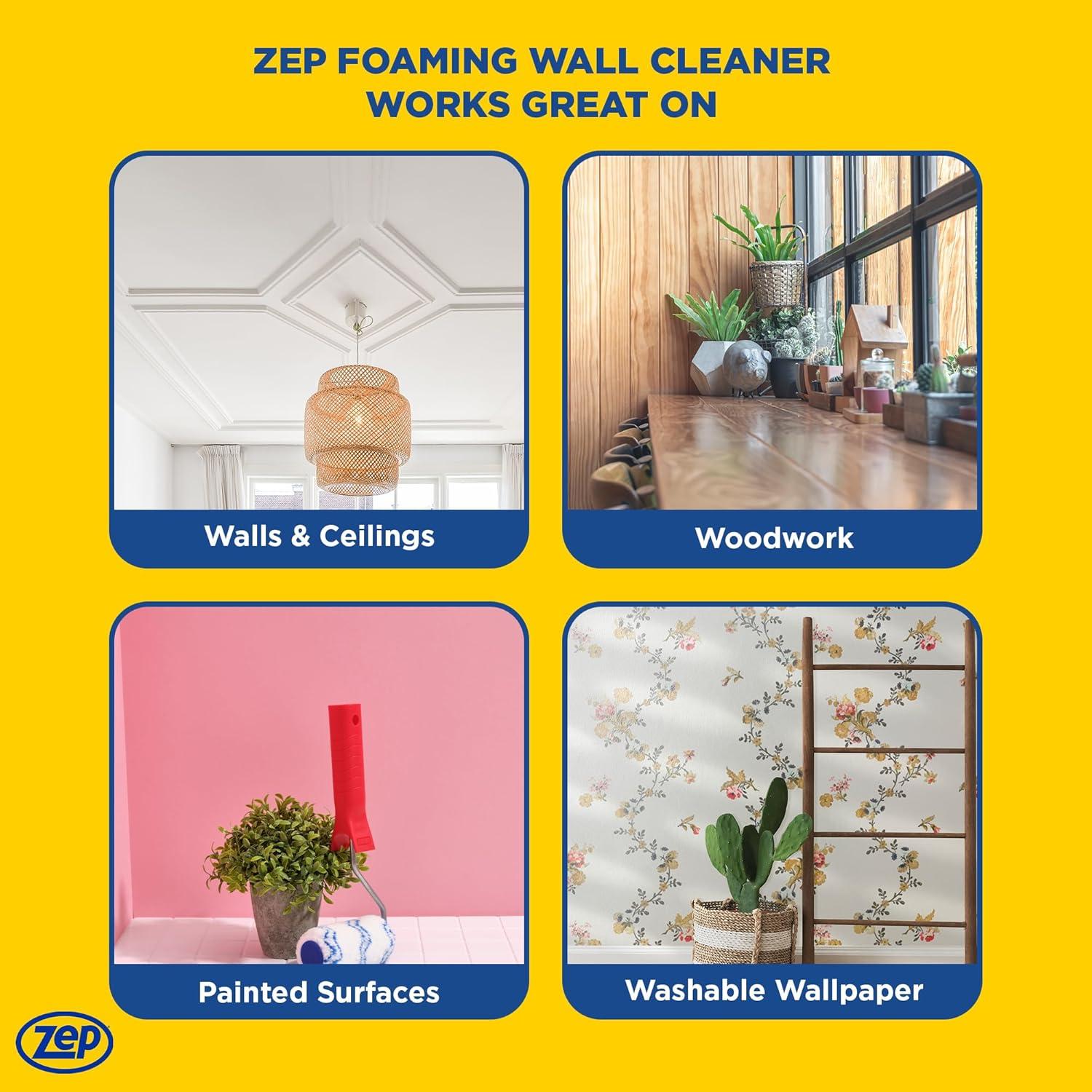 Limpiador de Paredes Espumoso Zep 510 ml - Sin Fregado