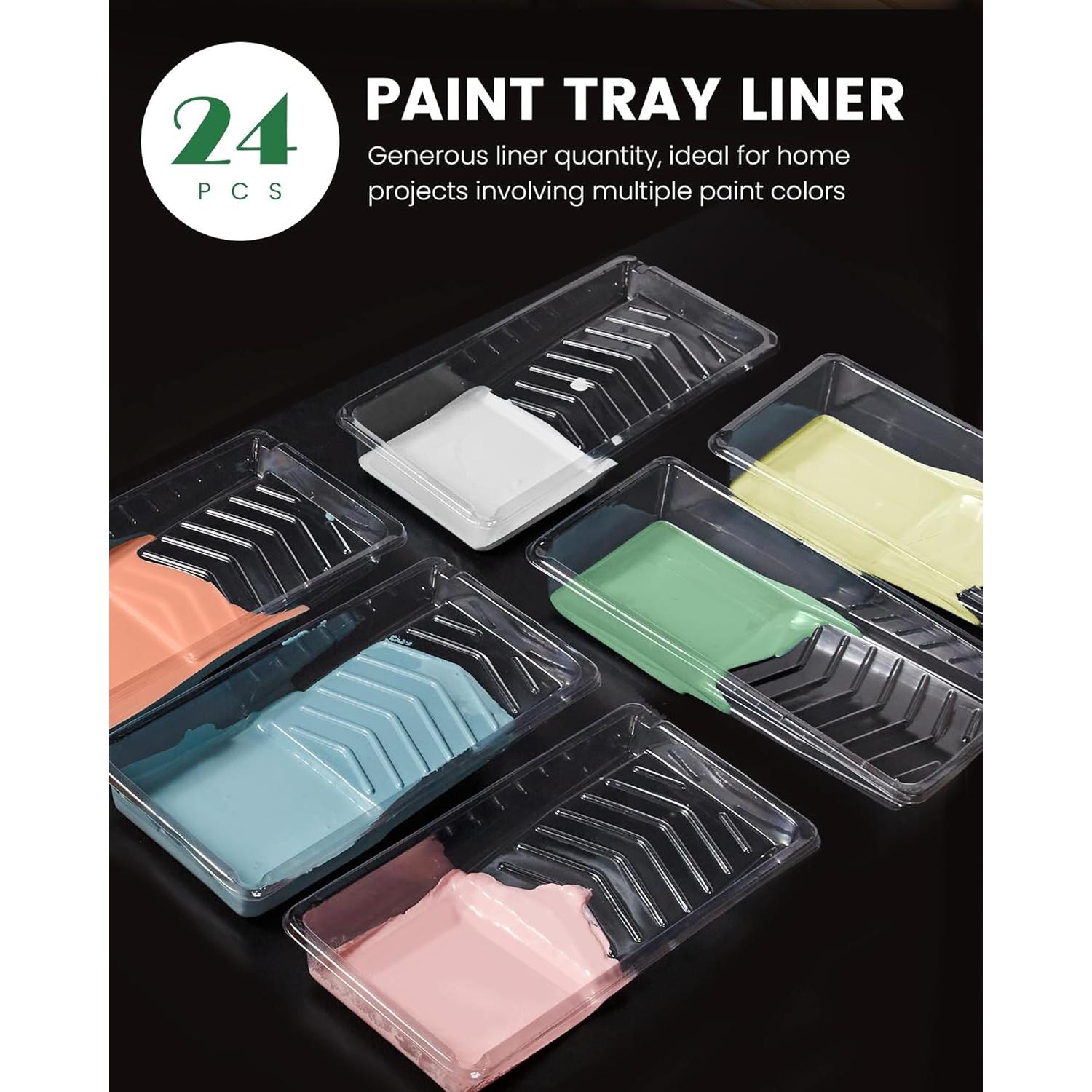 Kit de Pintura Voomey 26 Piezas - Bandeja 4" y Forros