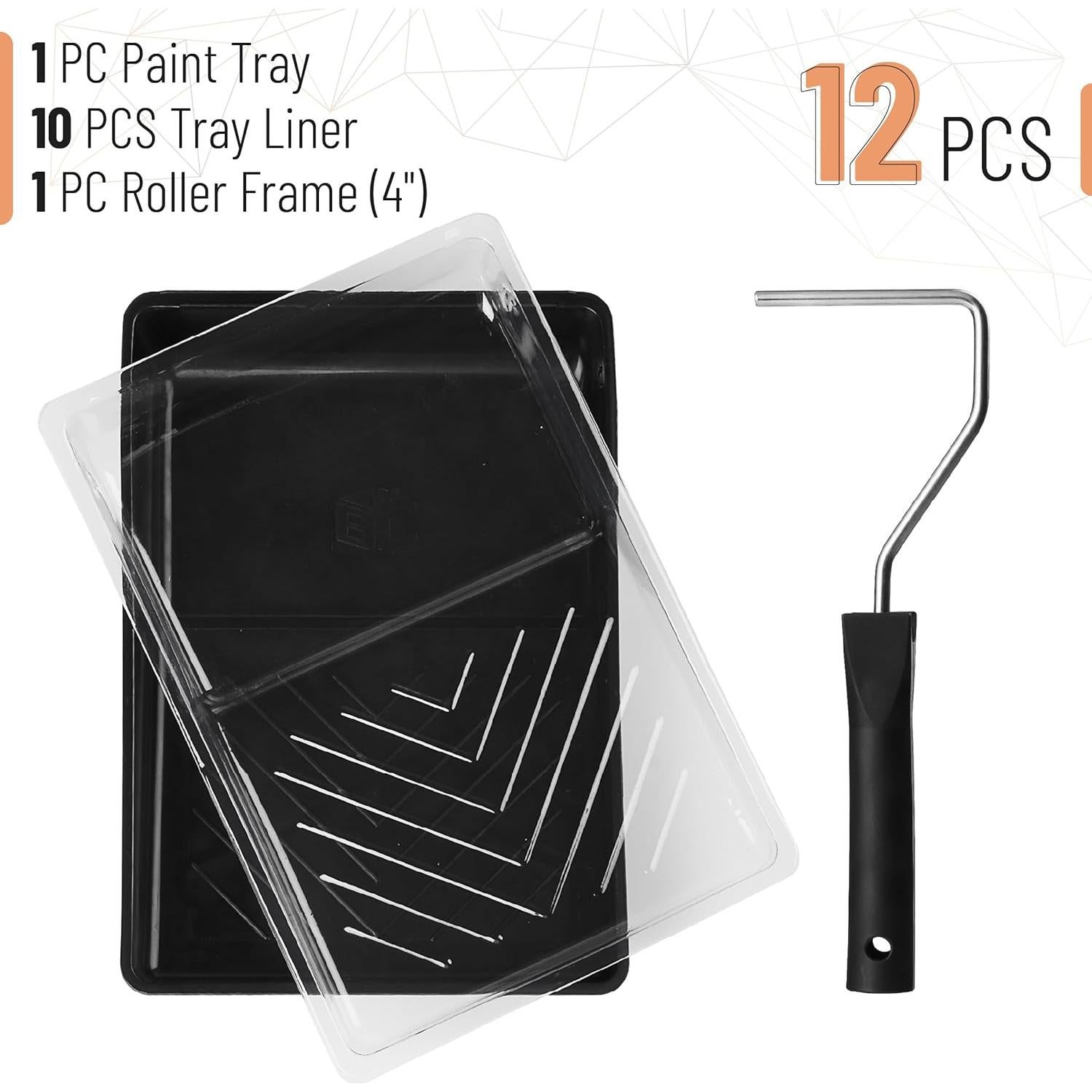 Kit de Pintura Bates - Bandeja 15.24 cm, 12 Piezas