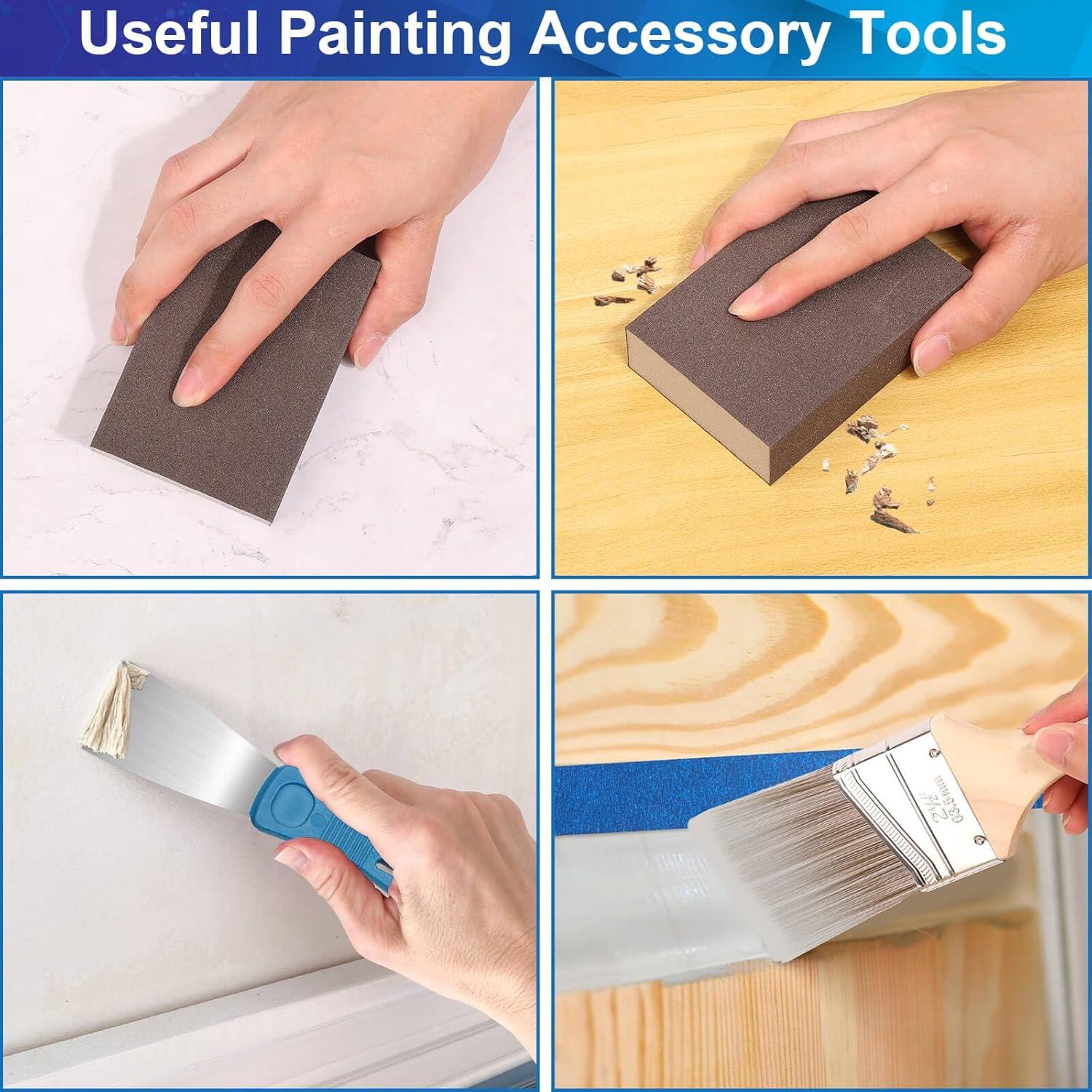 Kit de Pintura Mckanti con Rodillos, Brochas y Accesorios