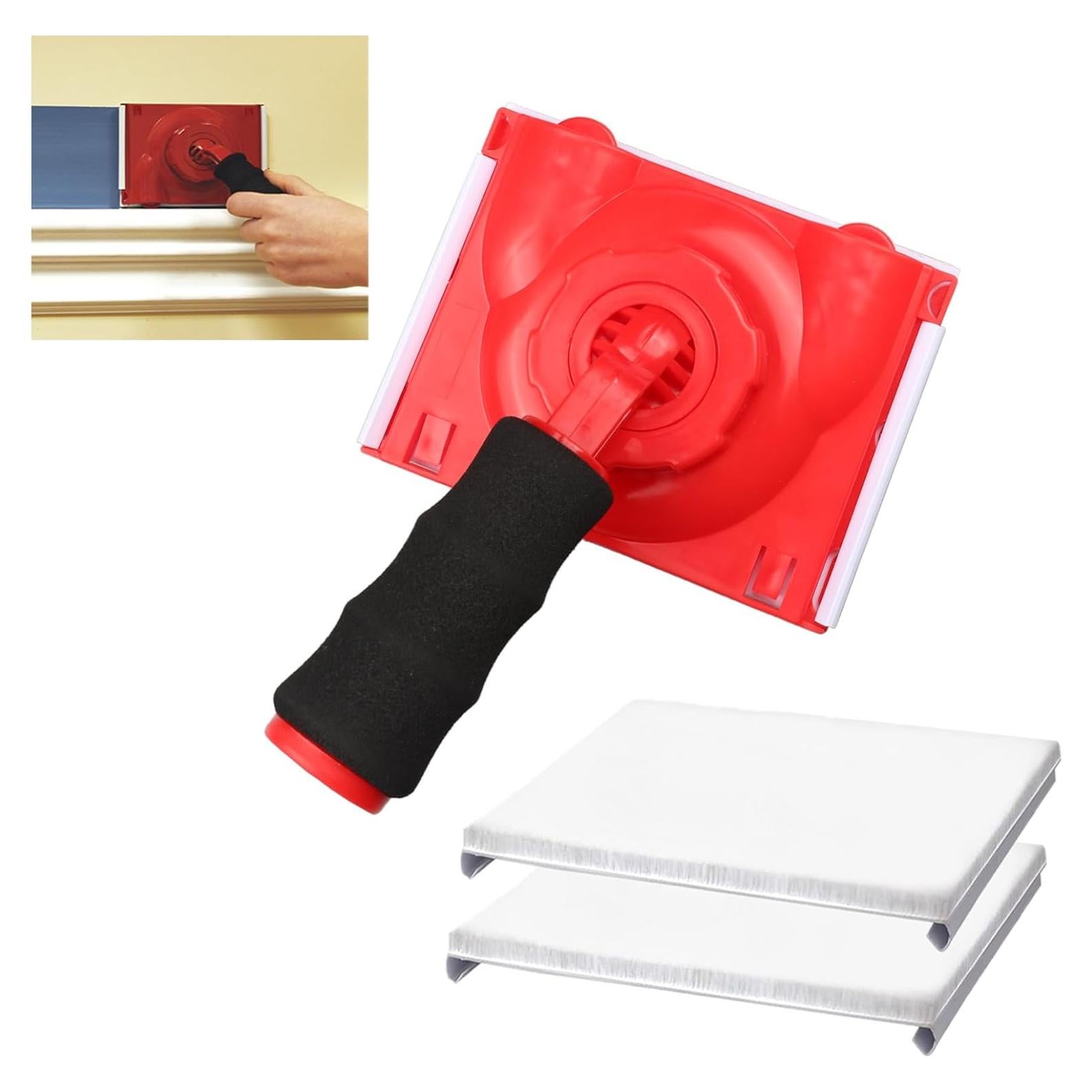Recortador de pintura DIQQHI con 2 almohadillas de repuesto