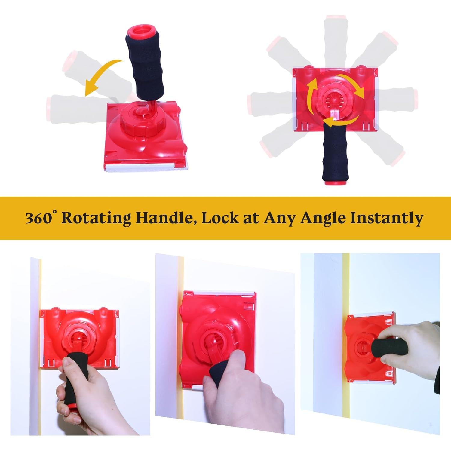 Recortador de pintura DIQQHI con 2 almohadillas de repuesto