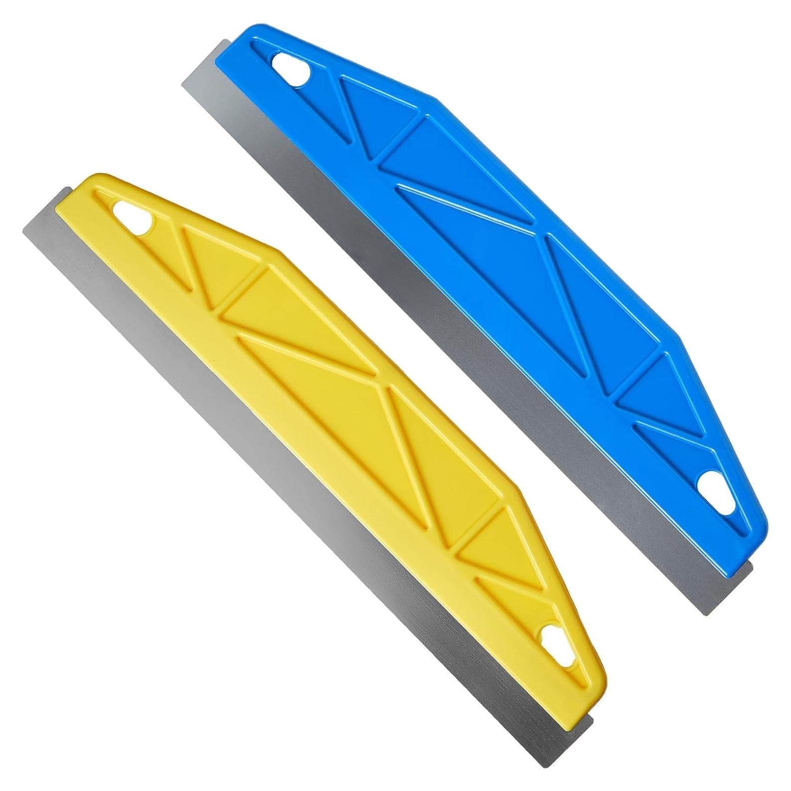 Protector de Pintura QIEOTE 30 cm 2 Pcs Amarillo y Azul