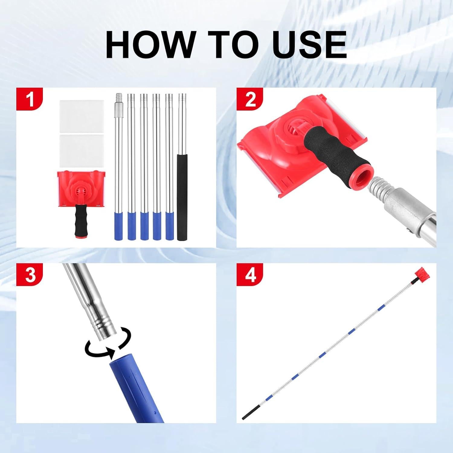 Herramienta de Biselado de Pintura ISIVOVE 6 Secciones 89-236 cm