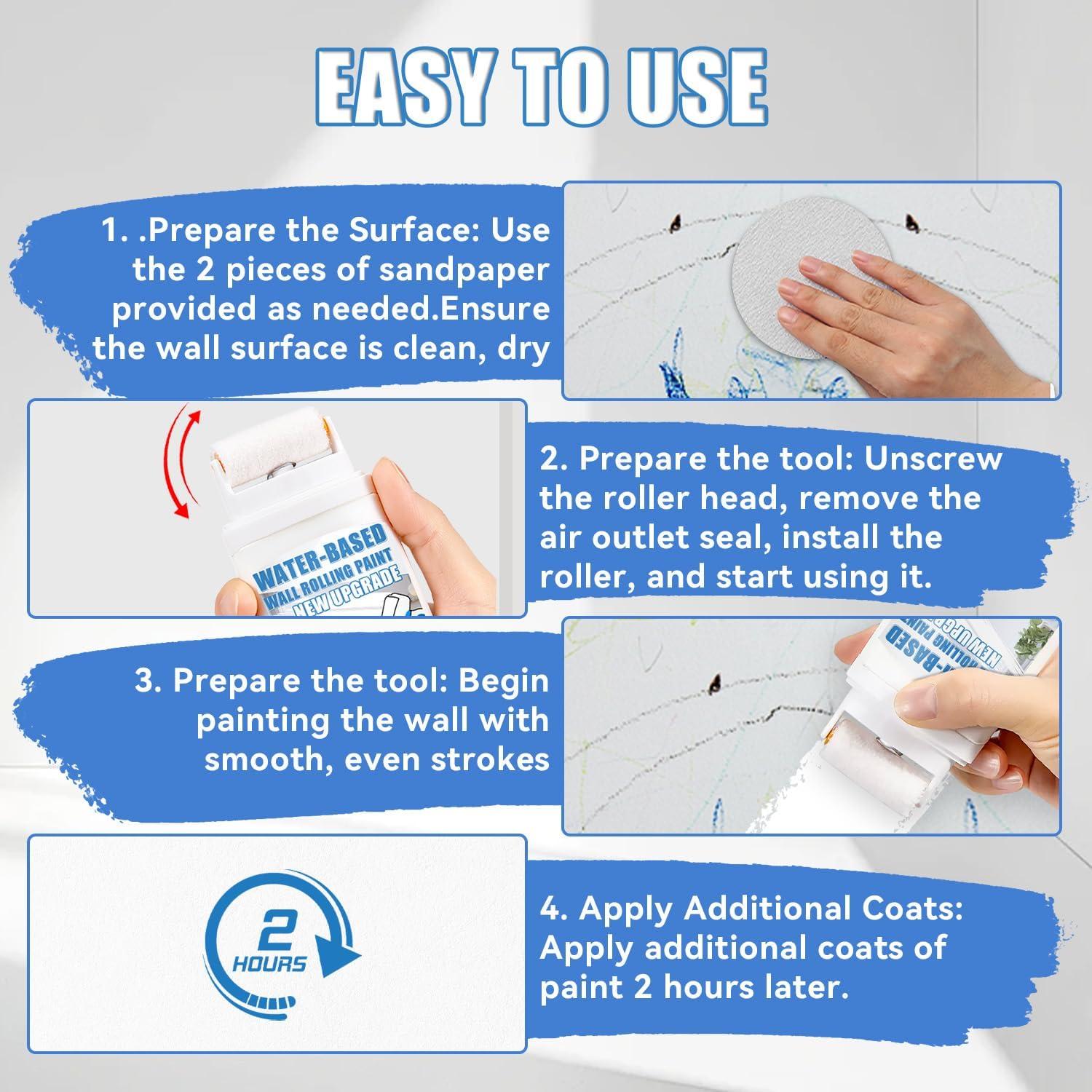 Pintura Blanca Nozerix 100g para Retocar Paredes - Secado Rápido