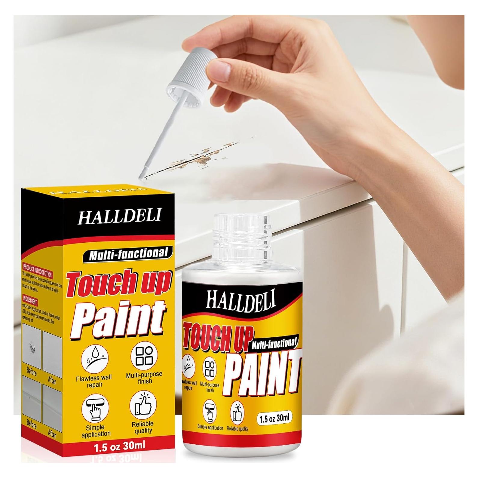 Pintura Blanca Semibrillante Halldeli 42.52 ml para Muebles