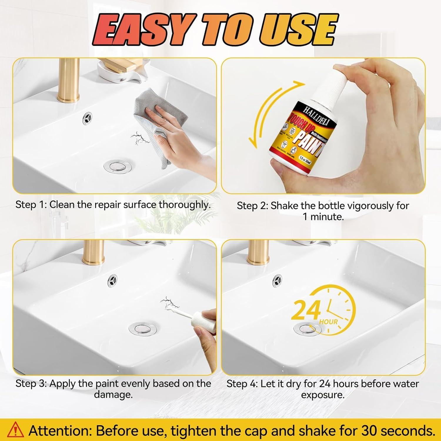 Pintura Blanca Semibrillante Halldeli 42.52 ml para Muebles