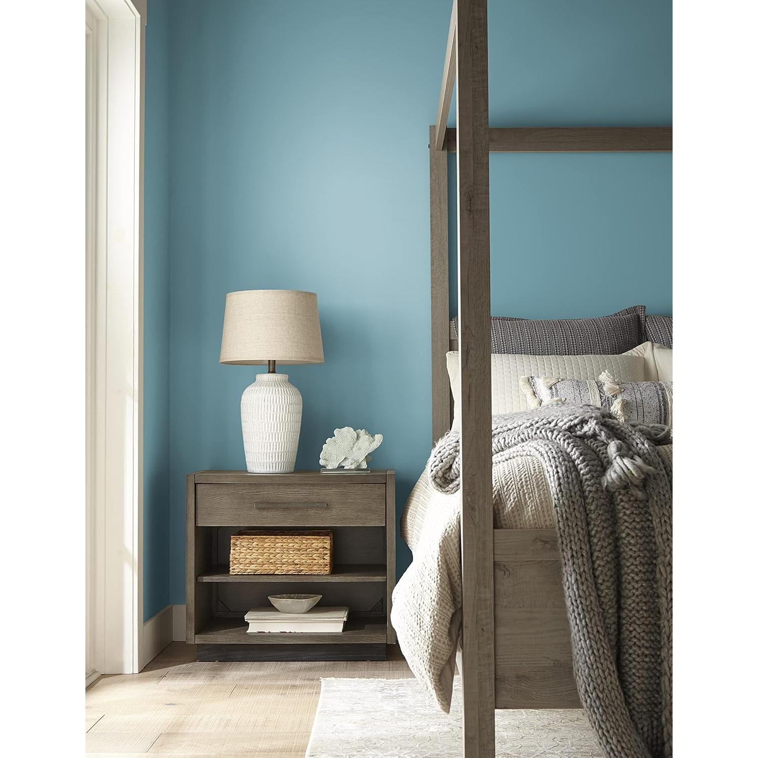 KILZ TRIBUTE Pintura y Primer Interior Satinado 236ml Turquesa