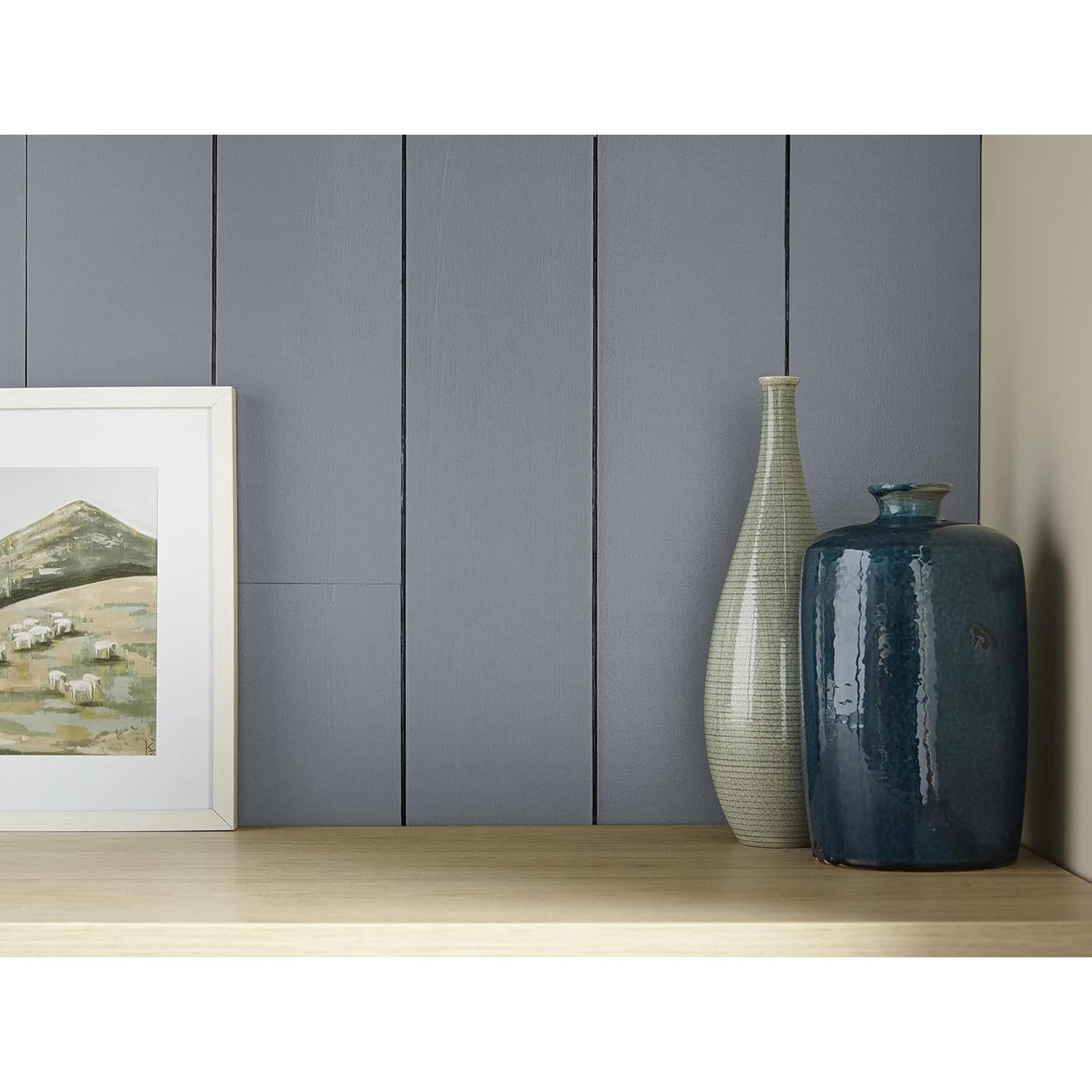 KILZ TRIBUTE Pintura y Primer Satinado 8 Oz Humo de Orquídea