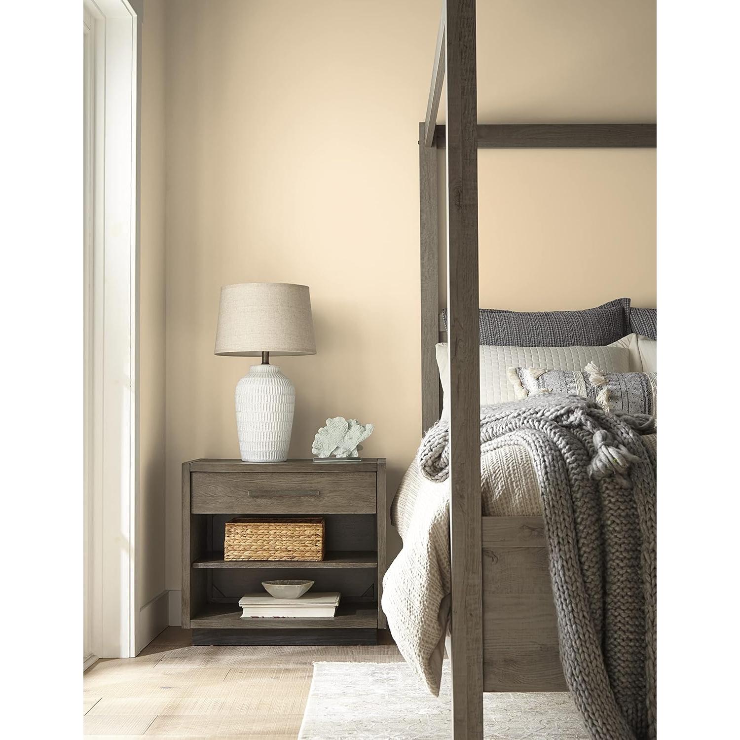 KILZ TRIBUTE Pintura y Primer Satinado Interior 0.24L Pluma Dorada